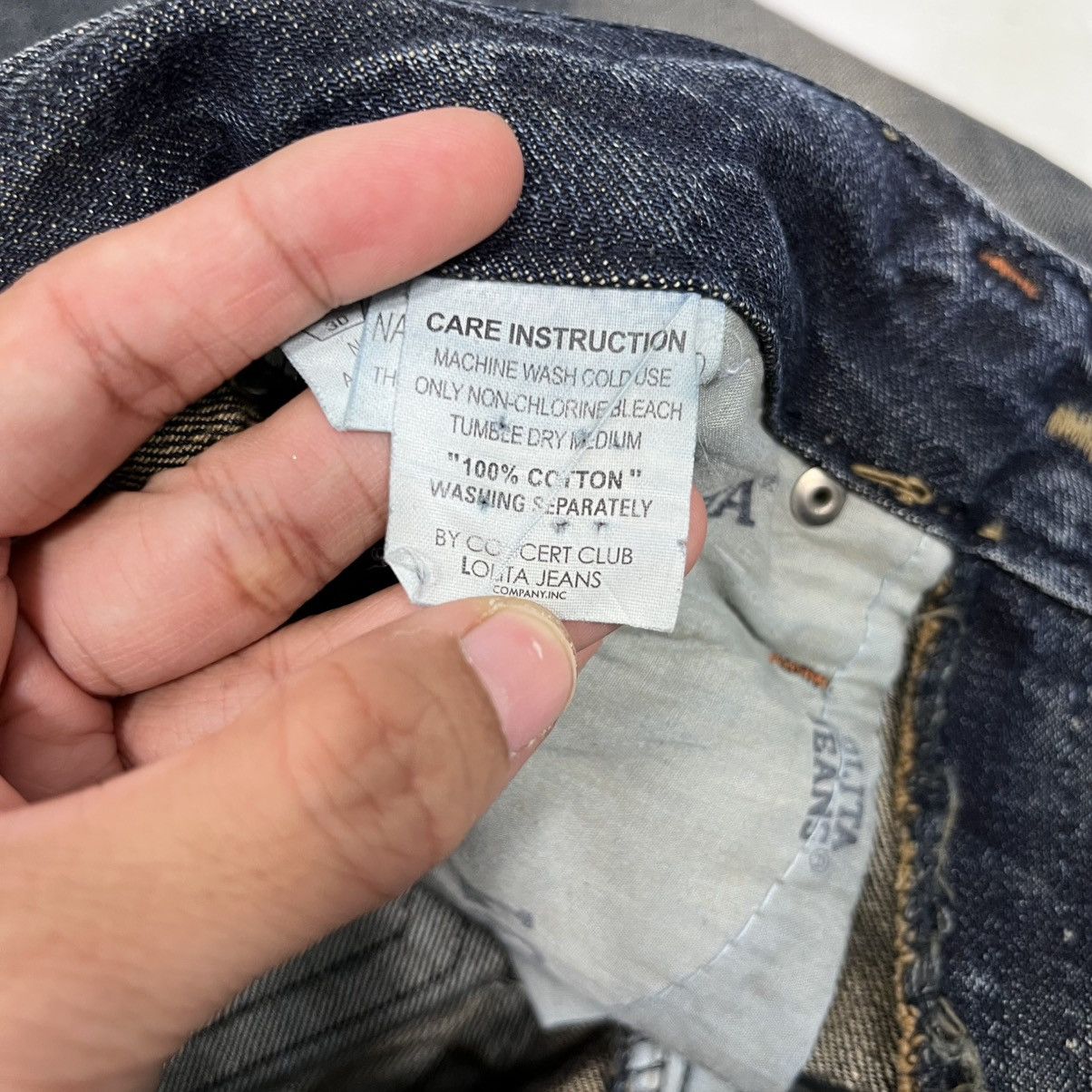 Japanese Brand Vintage Lolita Jeans Faded Denim Jeans Size 32" / US 10 / IT 46 - 20 Thumbnail