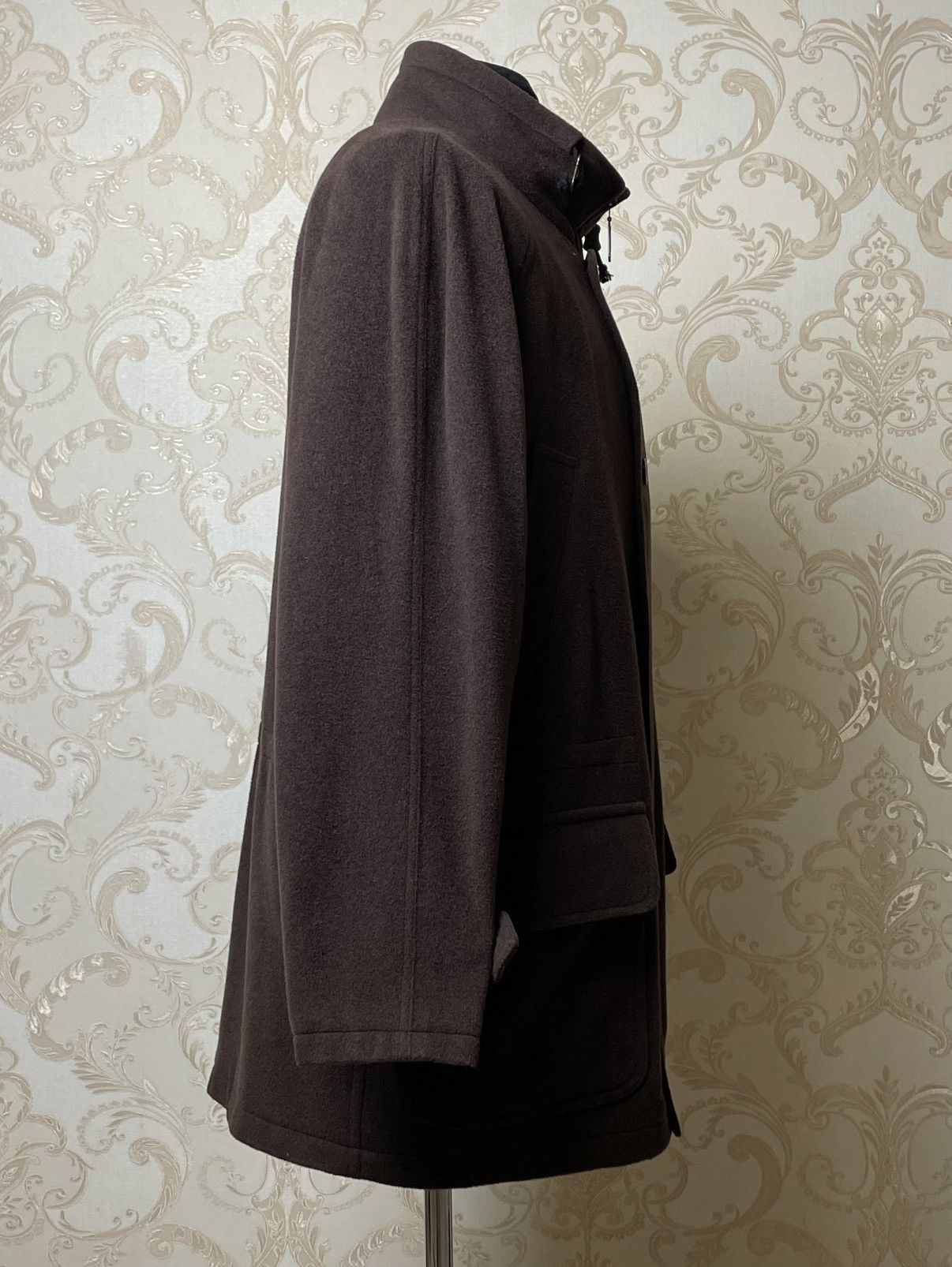Burberry Vintage BURBERRY’S Brown Wool Coat Size US L / EU 52-54 / 3 - 5 Thumbnail