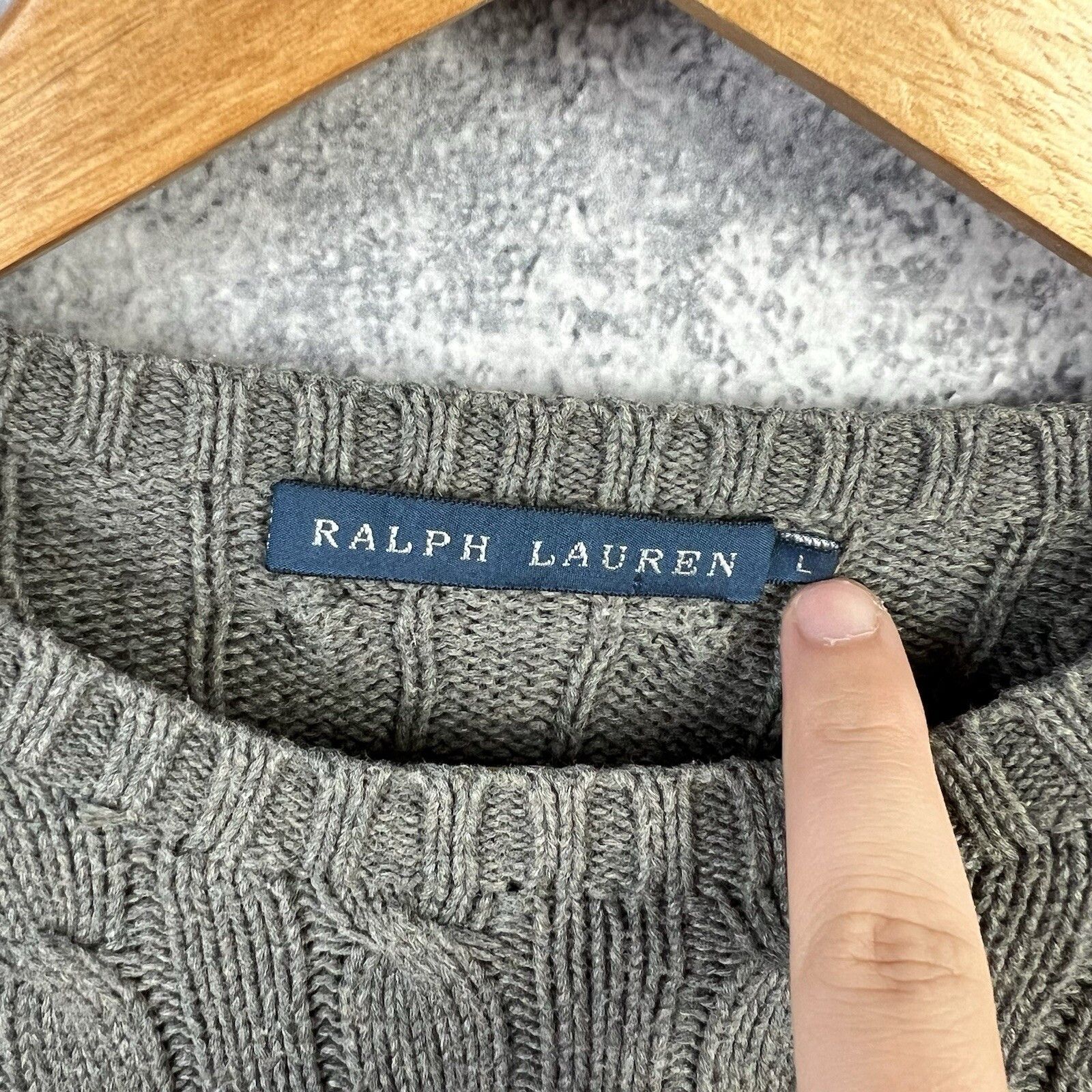 Ralph Lauren Ralph Lauren Sweater Women's Size L Long Sleeve Size L / US 10 / IT 46 - 2 Thumbnail