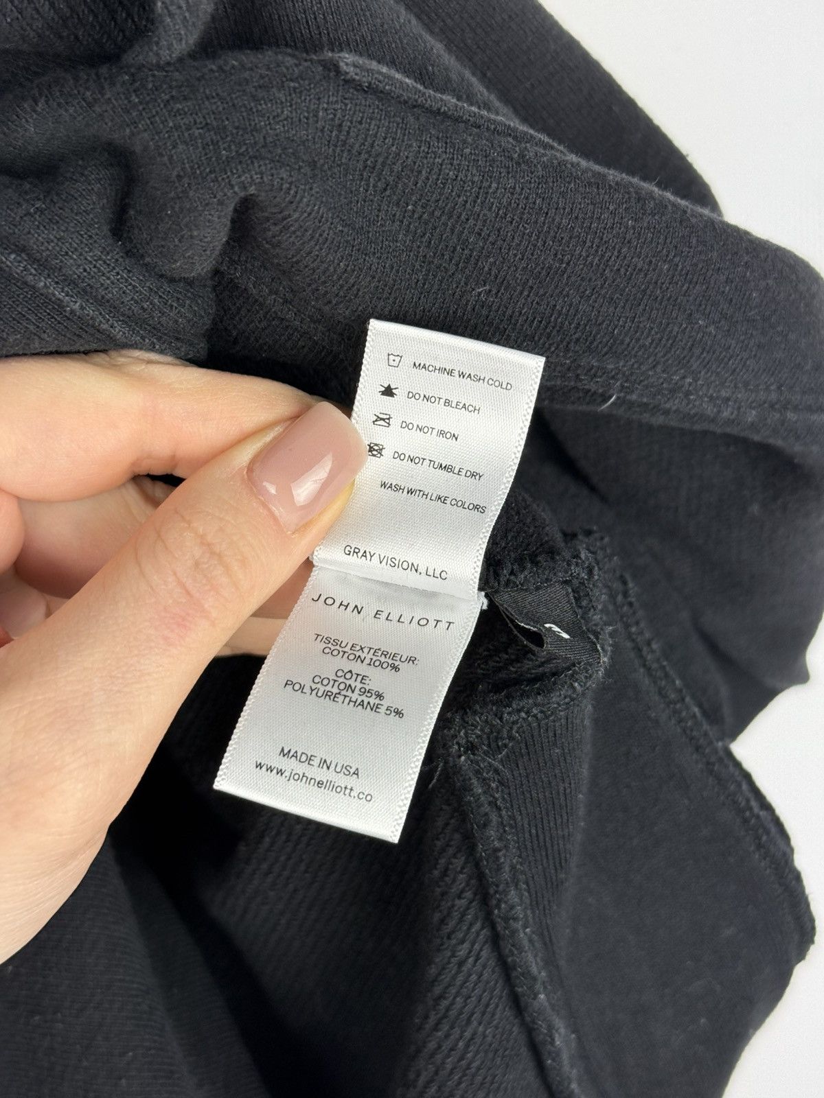 John Elliott John Elliott Men’s Hoodie Pullover Size 3 Drawstring USA Size US L / EU 52-54 / 3 - 10 Thumbnail