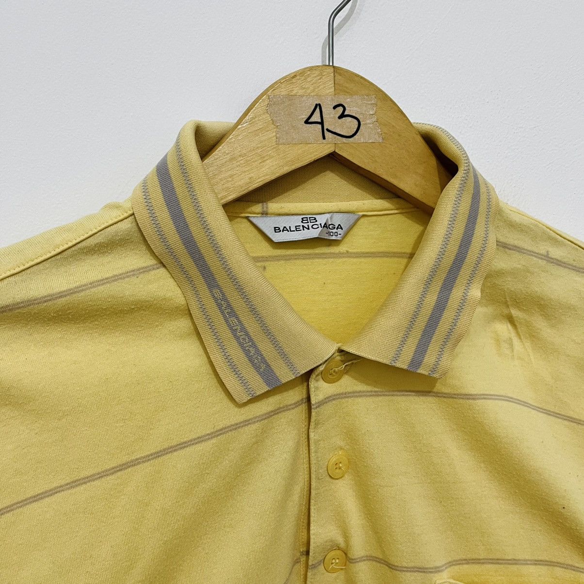 Balenciaga Balenciaga longsleeve polo shirt Size US L / EU 52-54 / 3 - 3 Thumbnail