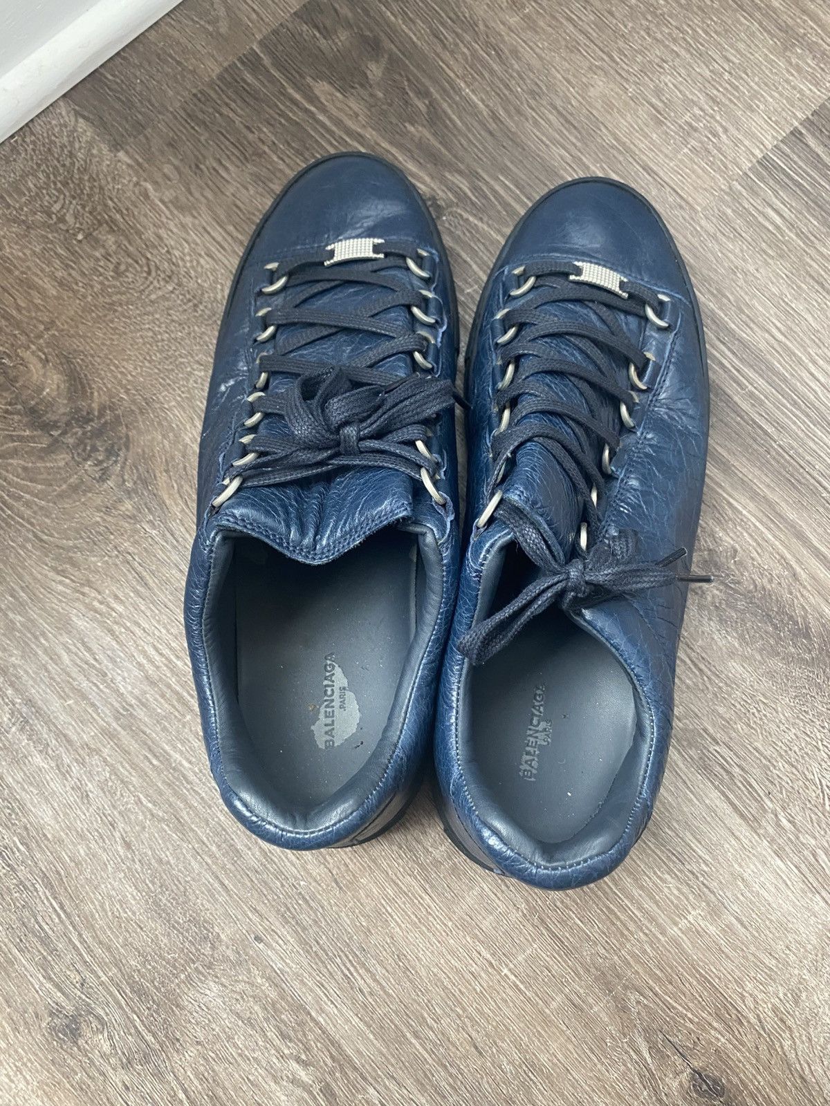 Balenciaga Balenciaga Arenas blue Size US 8 / EU 41 - 3 Thumbnail