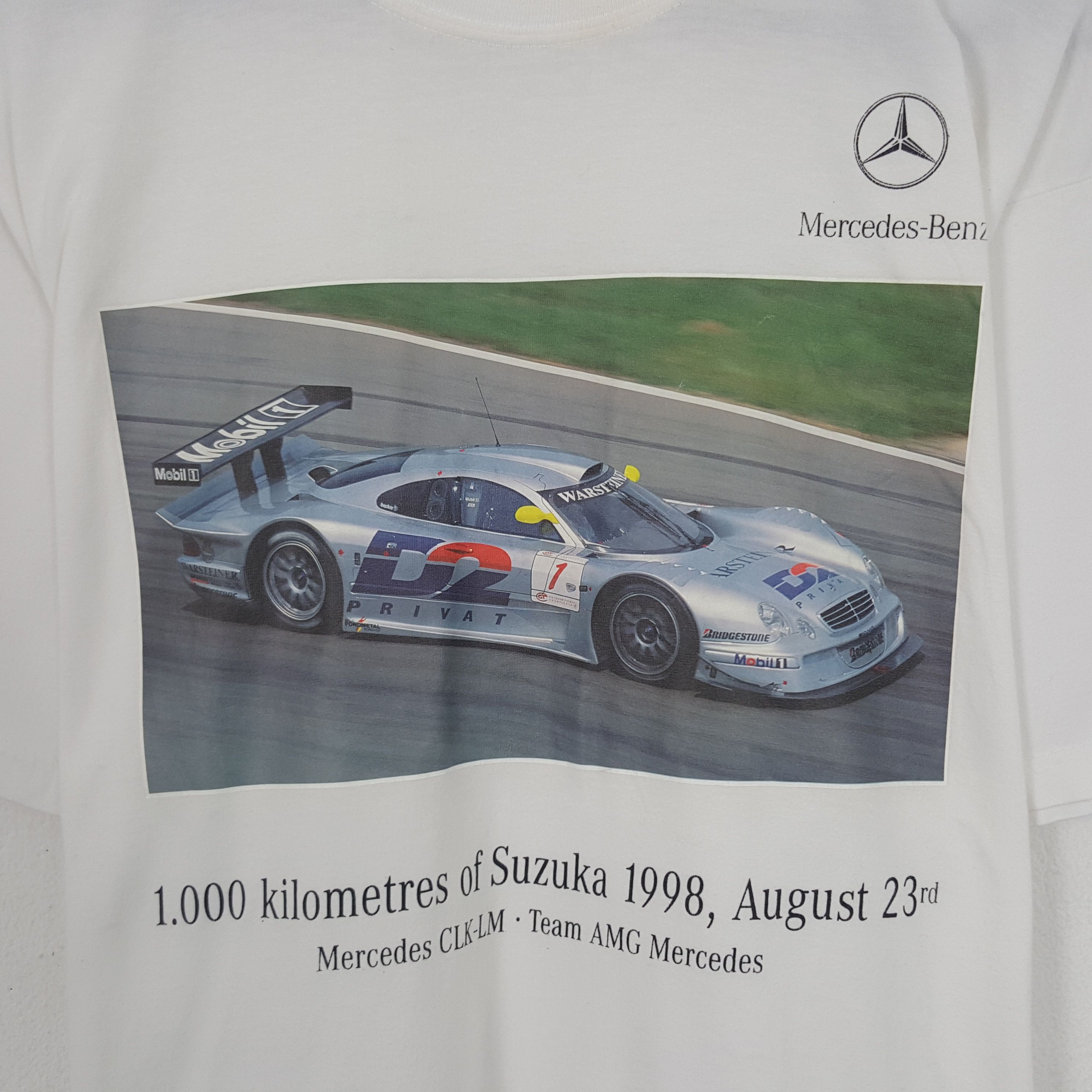 Mercedes-Benz × Vintage Vintage Mercedes - Benz Tshirt Size US M / EU 48-50 / 2 - 2 Thumbnail