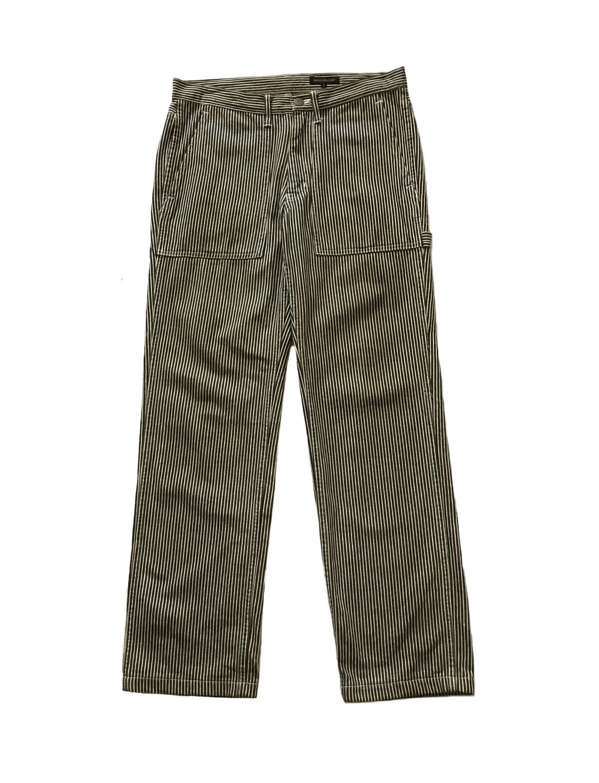 Beauty Beast × Japanese Brand WORLD WIDE LOVE HICKORY CARPENTER TROUSER PANTS Size US 30 / EU 46 - 1 Thumbnail