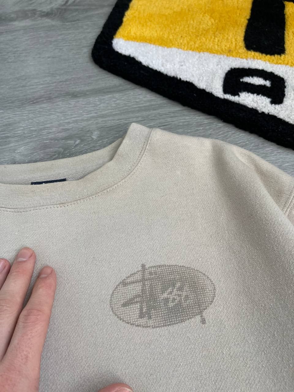 Streetwear × Stussy × Vintage vintage rare 90s stussy big logo sweatshirt Size US M / EU 48-50 / 2 - 4 Thumbnail