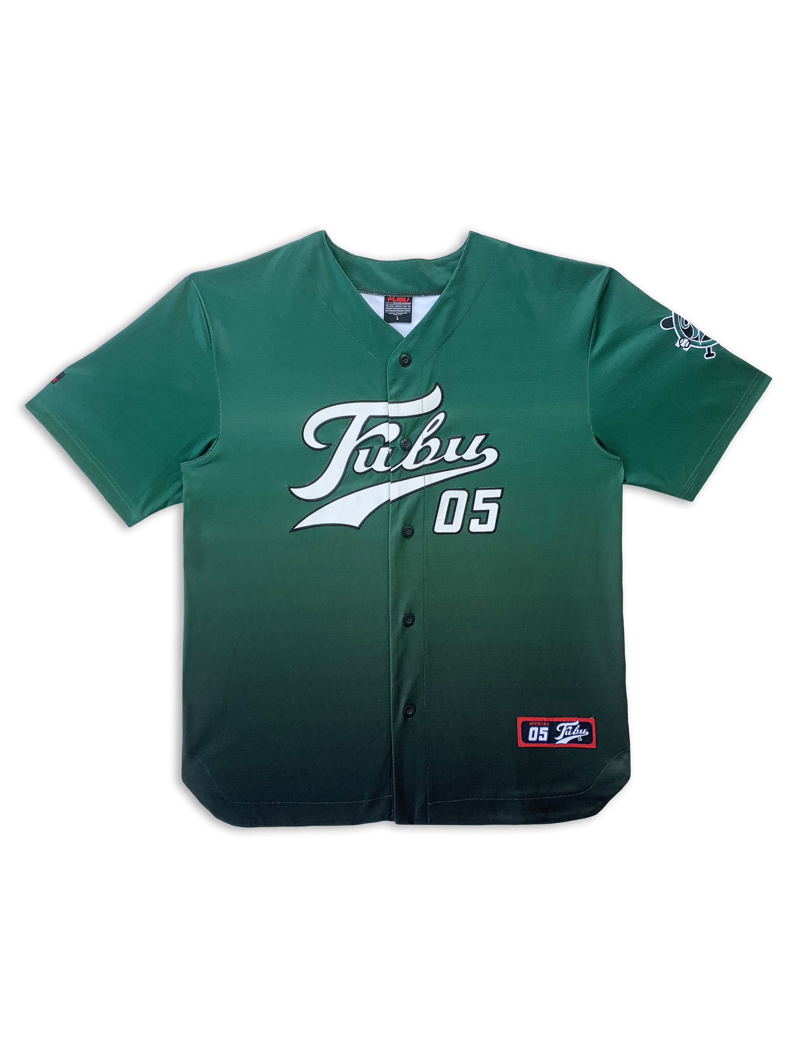 Fubu Vintage 90s FUBU Baseball Jersey Shirt Y2k 2000s Hip Hop Rap Size US L / EU 52-54 / 3 - 1 Thumbnail