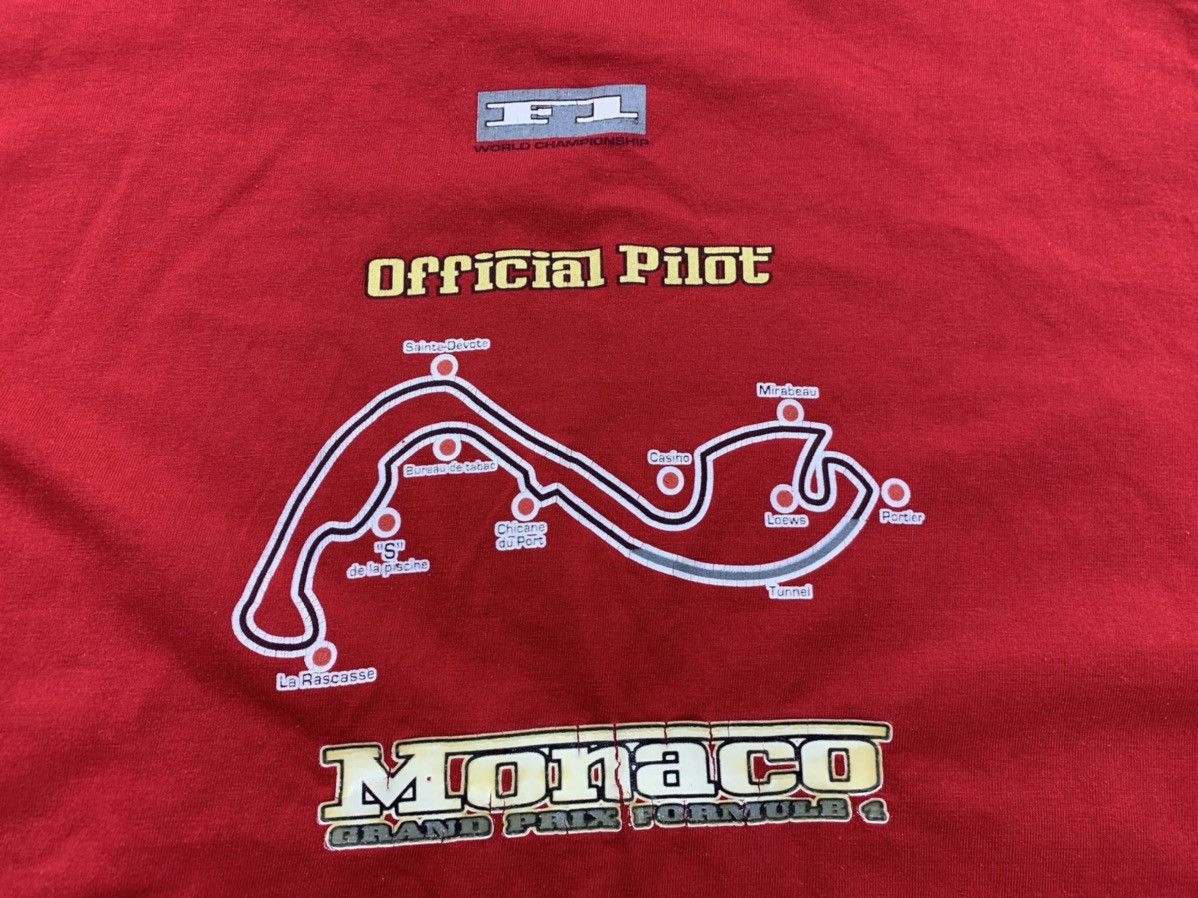 Vintage Mens vintage t shirt Monaco Grand Prix Formula 1 Size XS/S Size US S / EU 44-46 / 1 - 9 Thumbnail