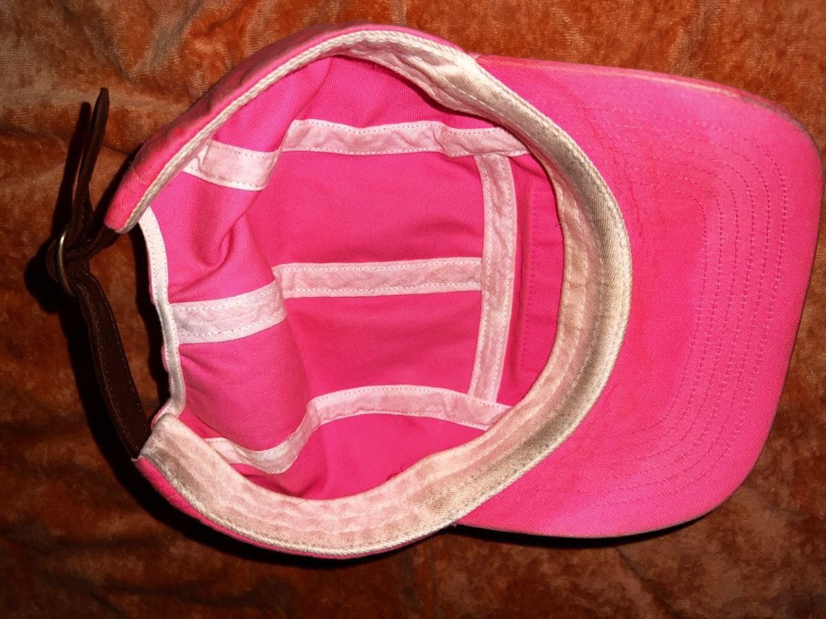 Supreme washed chino twill camp cap pink (ss23)
