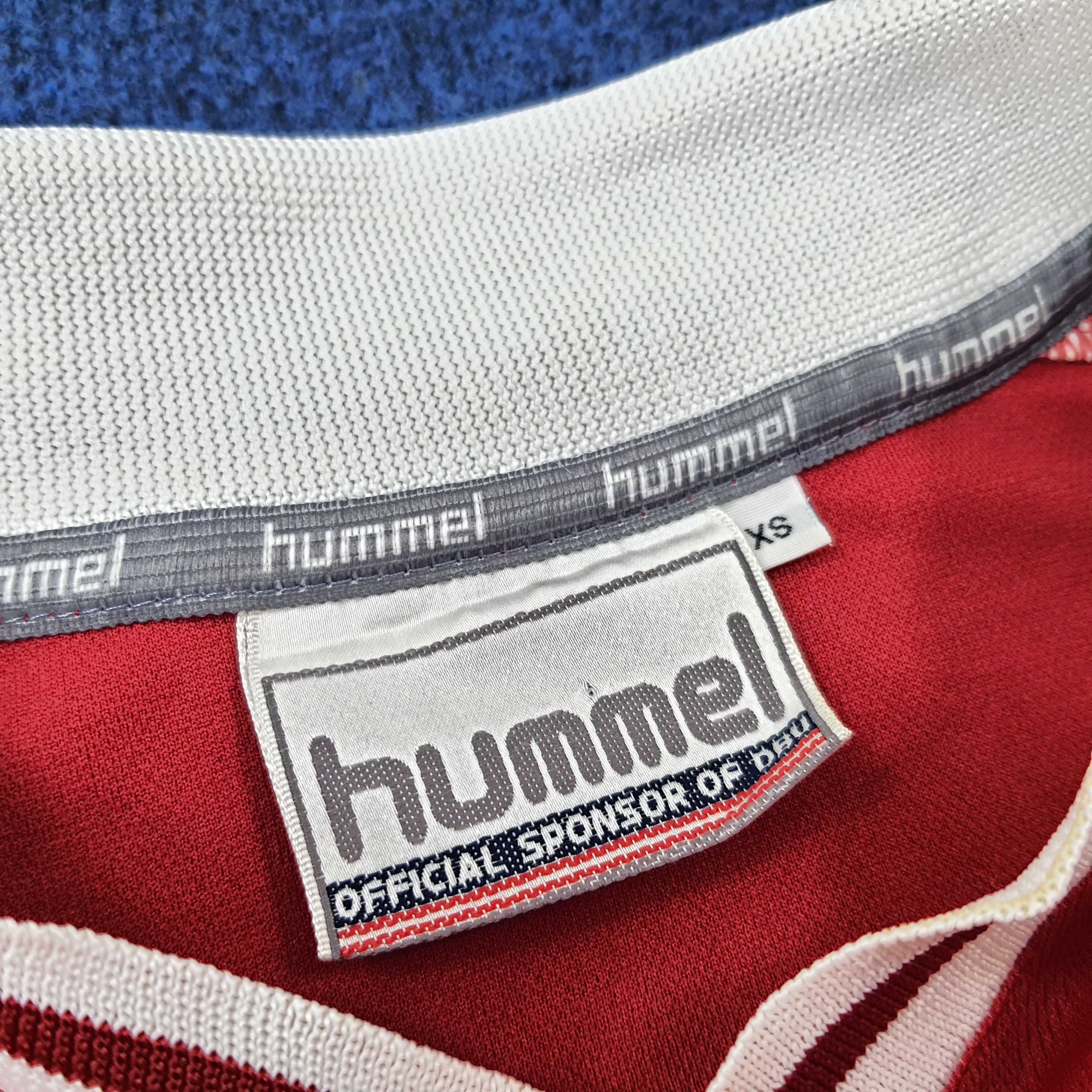 Hummel Vintage Hummel DBU Dansk Bold Pil-Union Jersey C259N9 Size US M / EU 48-50 / 2 - 5 Thumbnail