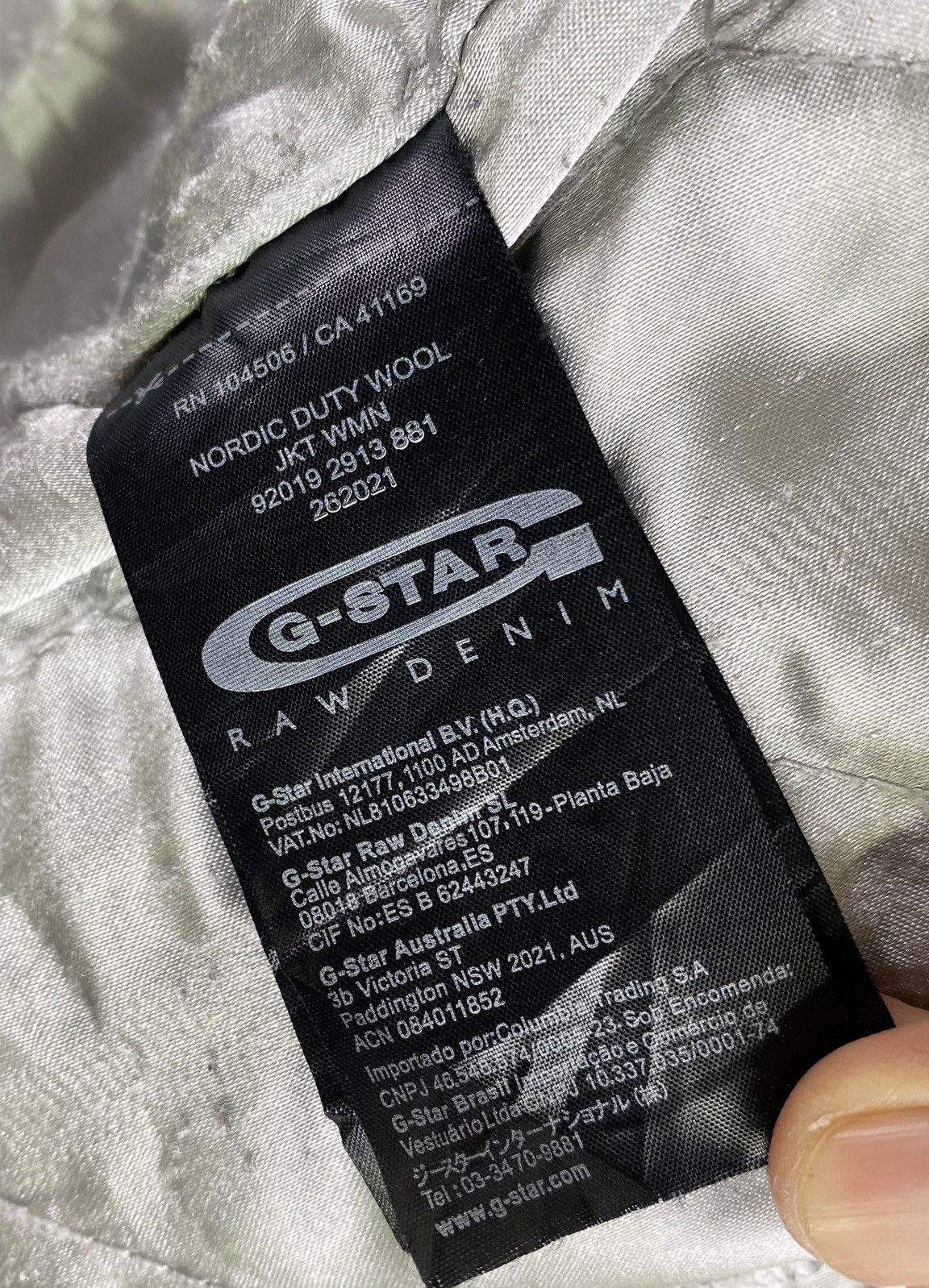 G-Star Vintage G Star Raw Denim Punk Style Wool Jacket Size S / US 4 / IT 40 - 12 Thumbnail