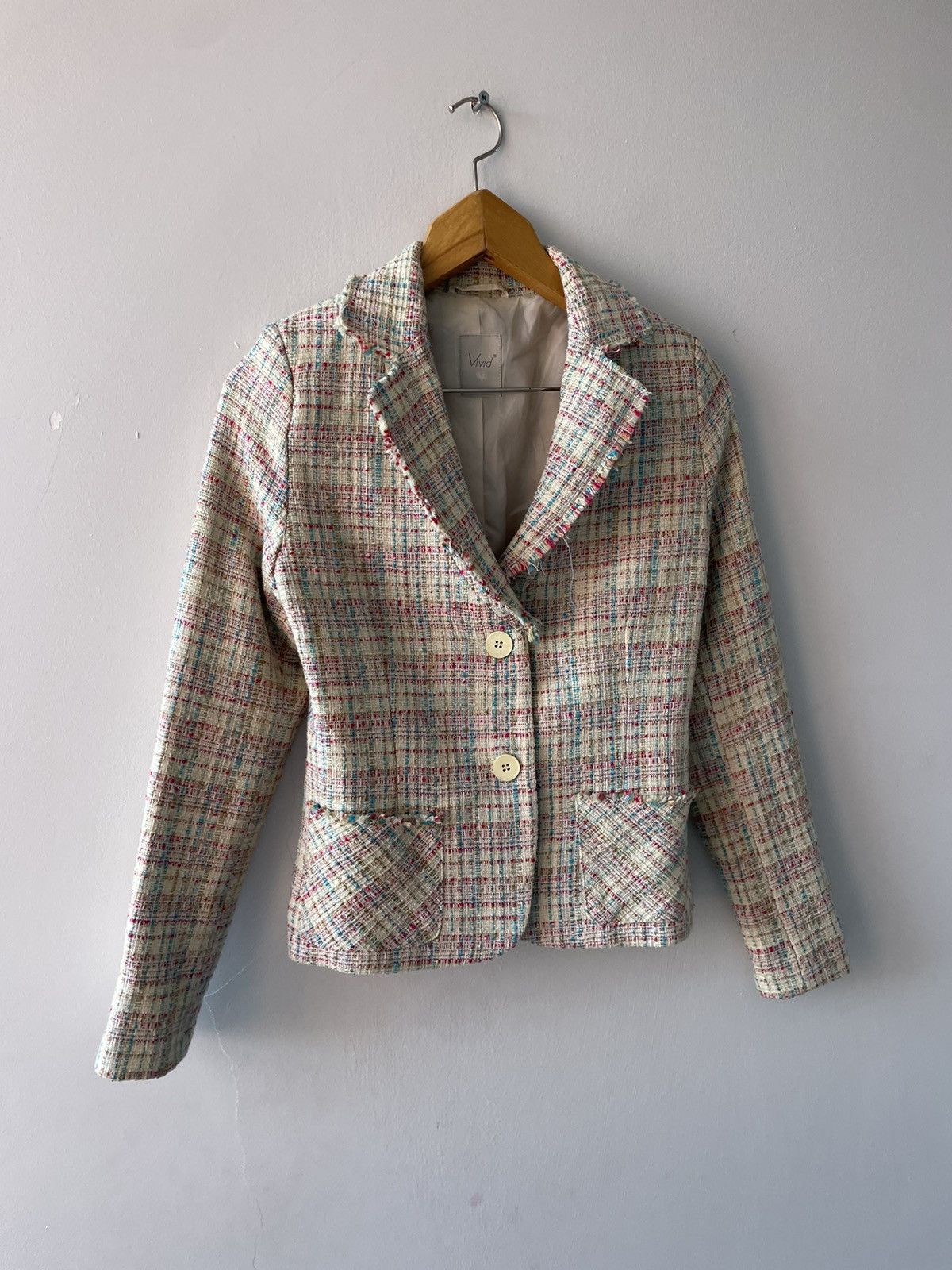 Vintage Vivid blazer Size S / US 4 / IT 40 - 10 Thumbnail