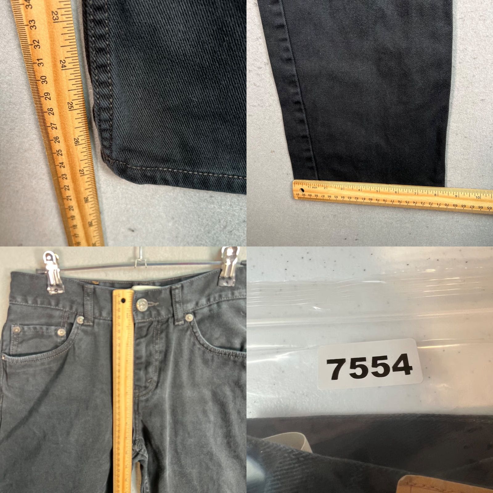 Levi's VINTAGE Levi's Levi's 550 Jeans Straight Adult Women 18 Black Denim Relaxed Fit 27 Inseam 28 Waist Womens 90s Size 40" / US 18 - 8 Thumbnail