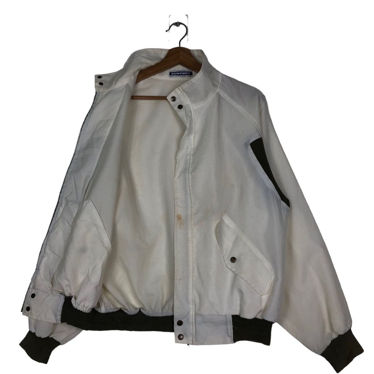Japanese Brand 🔥Vintage Bomber Jacket Suntory Japan Issey Miyake Size US M / EU 48-50 / 2 - 10 Thumbnail