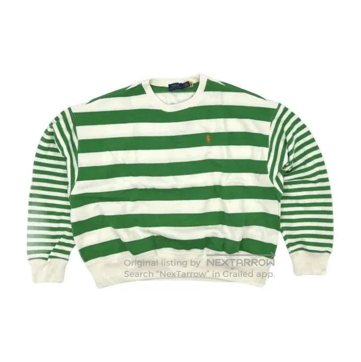 Polo Ralph Lauren Polo Ralph Lauren Wide Stripe Long Sleeve Sweatshirt. Size US S / EU 44-46 / 1 - 1 Thumbnail