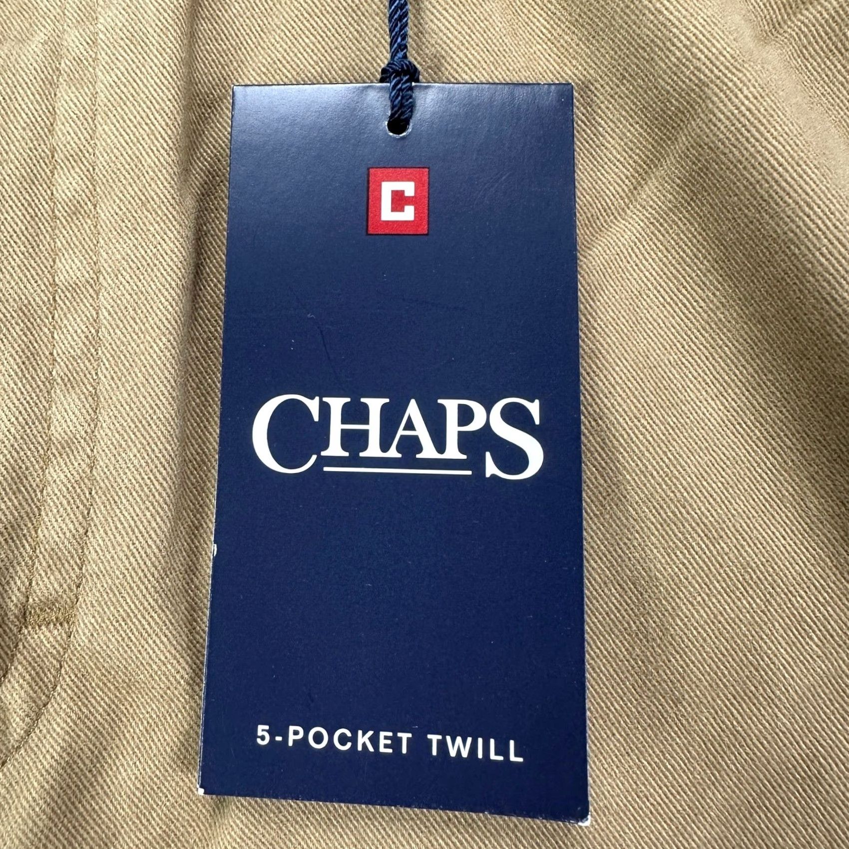 Chaps Chaps Khakis Pants Brown Mens 36X32 Straight Leg Flat Front 5 Pocket Twill NEW Size US 36 / EU 52 - 7 Thumbnail