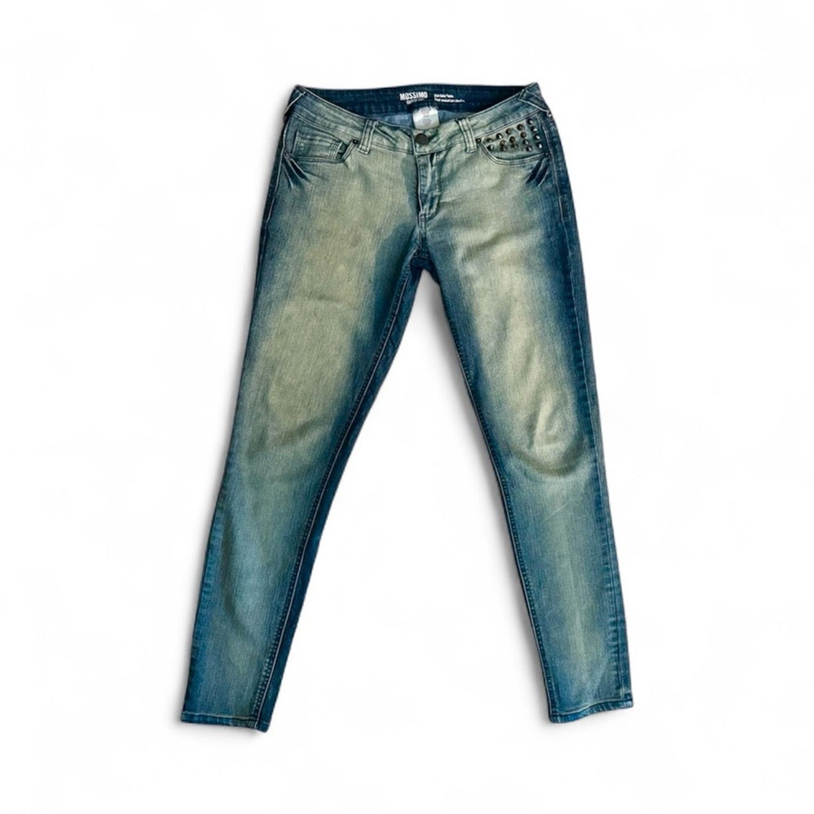 Mossimo Mossimo Supply Co. Light Blue Skinny Jeans Size 30" / US 8 / IT 44 - 1 Thumbnail