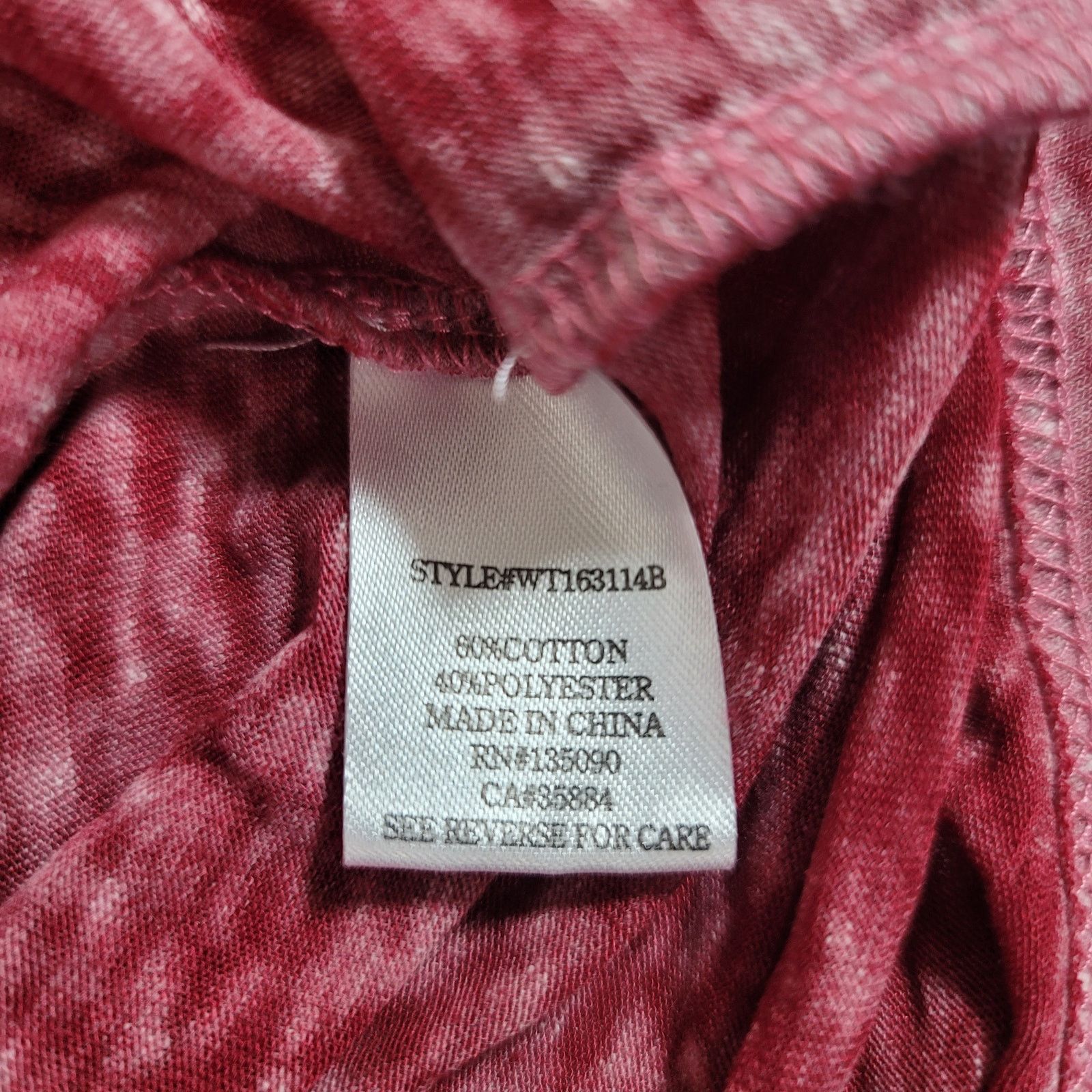 Other White Crow Buckle Burgundy Burnout Shirt XS V Nec Size XS / US 0-2 / IT 36-38 - 4 Thumbnail
