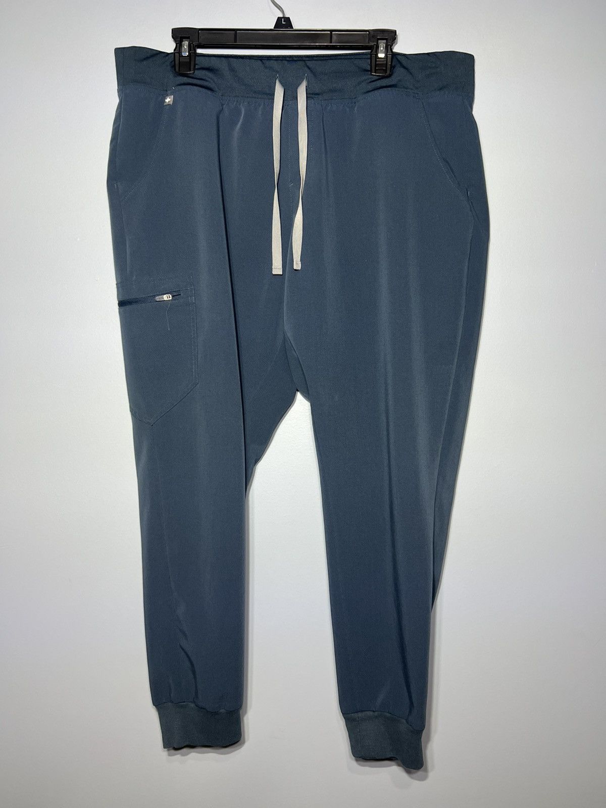 Other Figs Navy Blue PO3023 Jogger Women XXL Scrub Pants Technical Size 42" / US 20 - 2 Thumbnail
