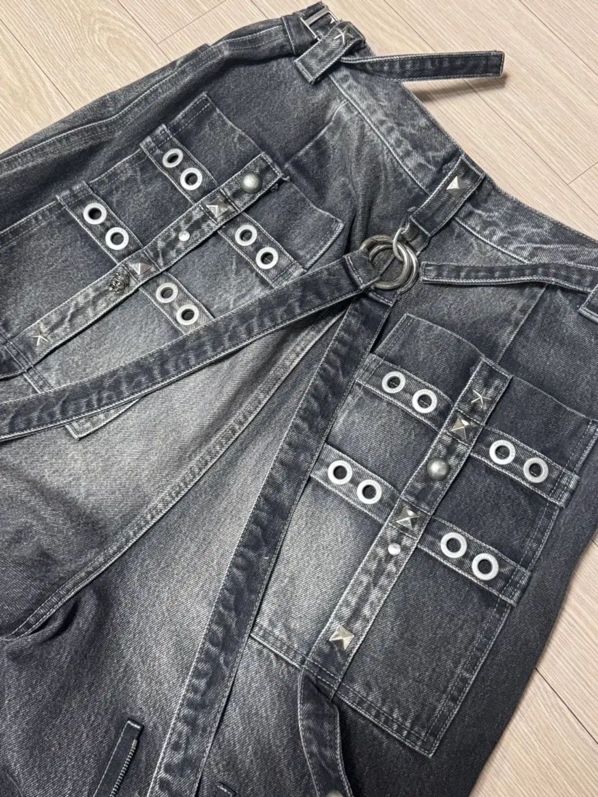 Balenciaga Balenciaga Raver Denim Pants Size US 31 - 4 Thumbnail