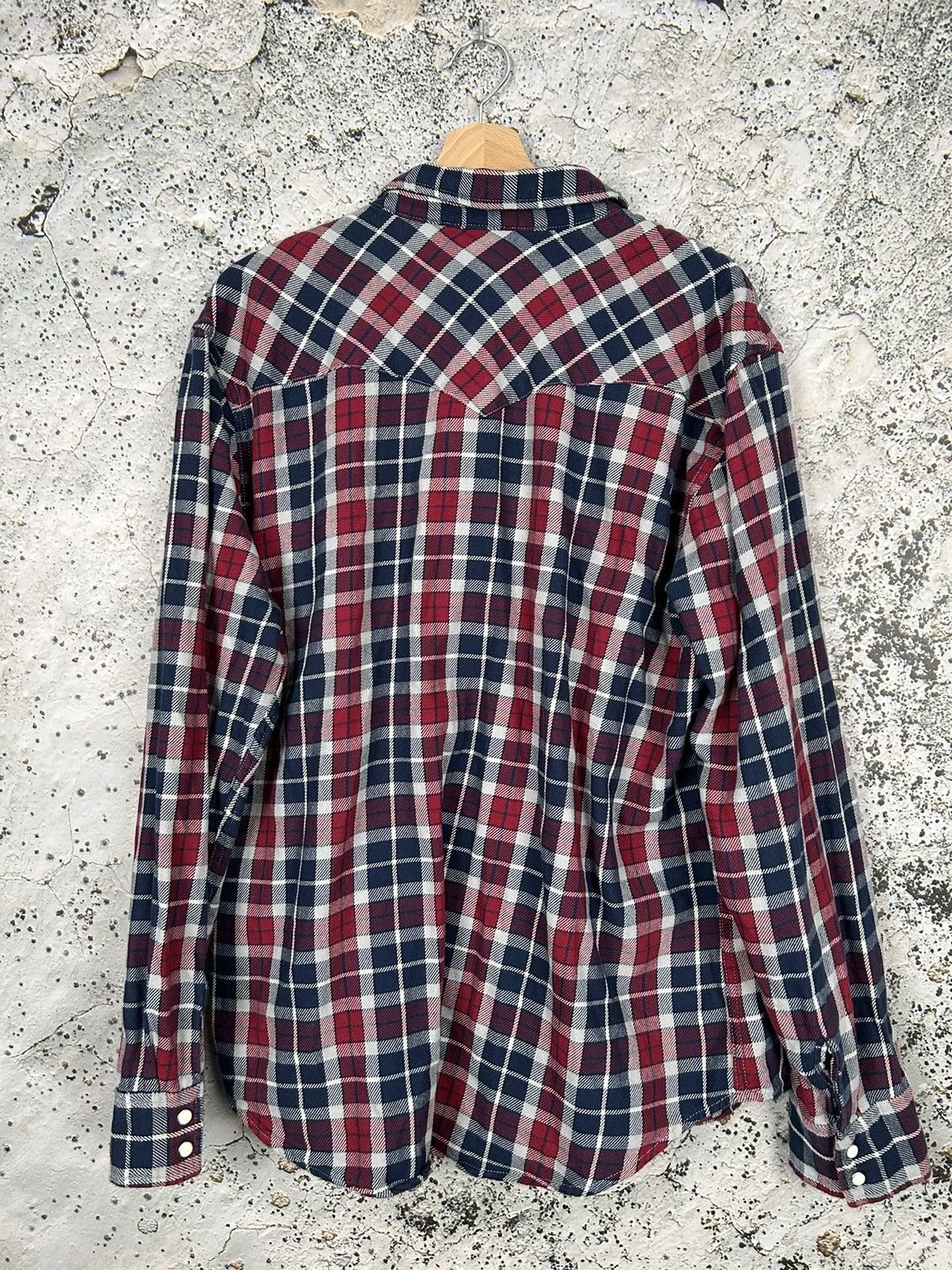 Levi's Vintage Levi’s Checkered Overshirt Timber Streetwear Size US XXL / EU 58 / 5 - 4 Thumbnail
