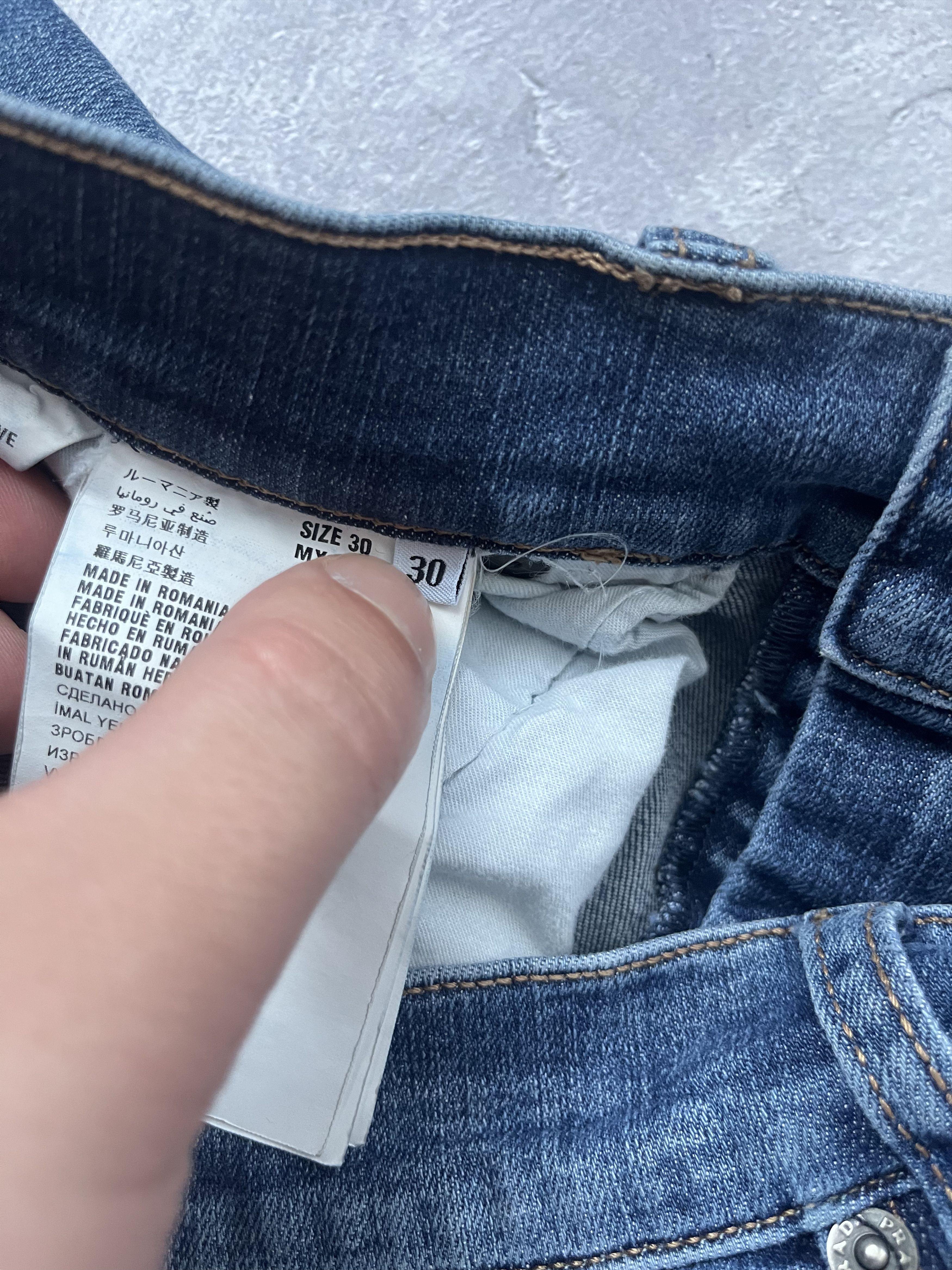 Prada Prada Denim Jeans Women Blue Black Tab Size 30 Size 30" / US 8 / IT 44 - 17 Thumbnail