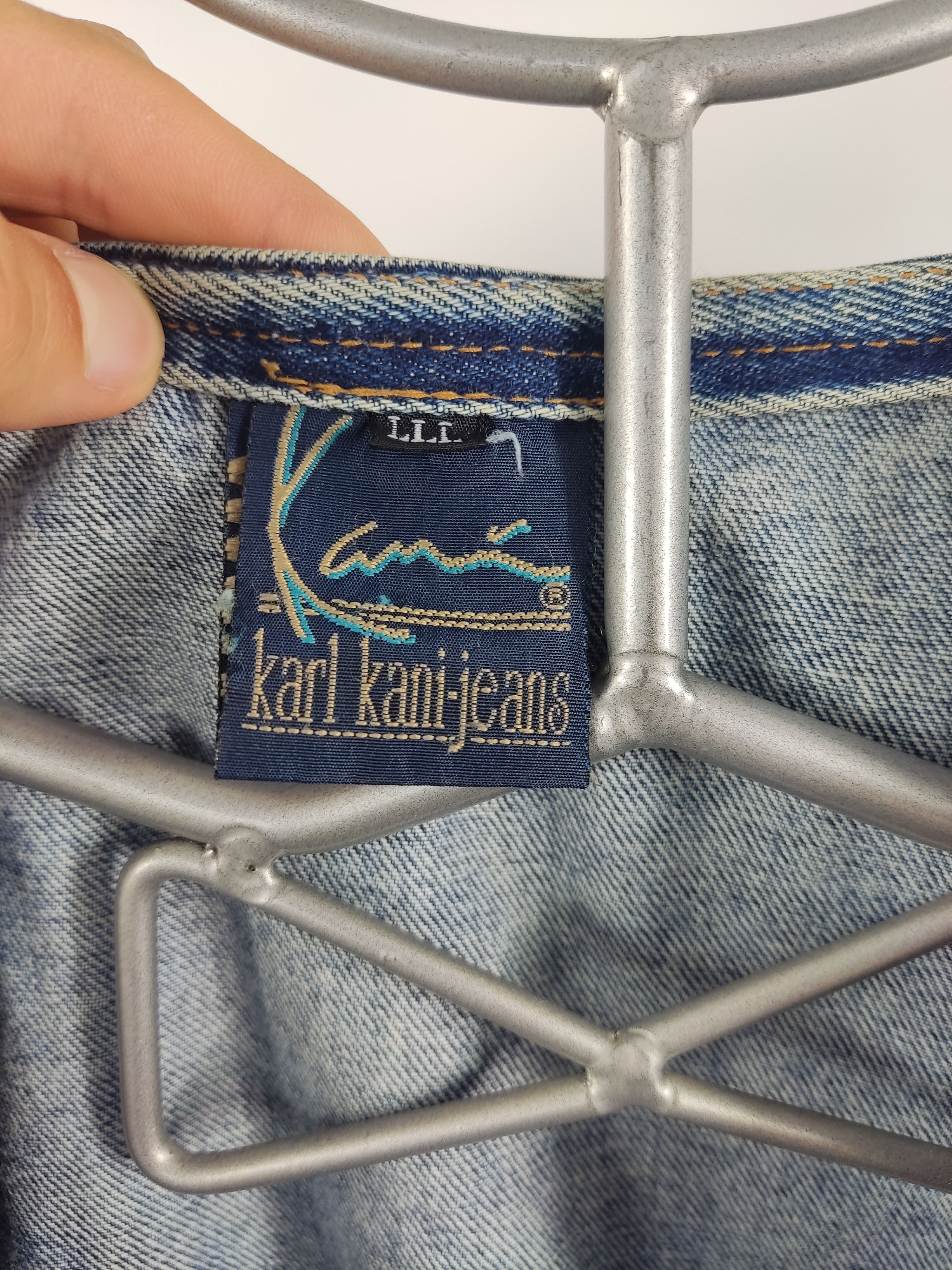 Karl Kani Karl Kani 90's Jeans Vest Size US XXL / EU 58 / 5 - 3 Thumbnail