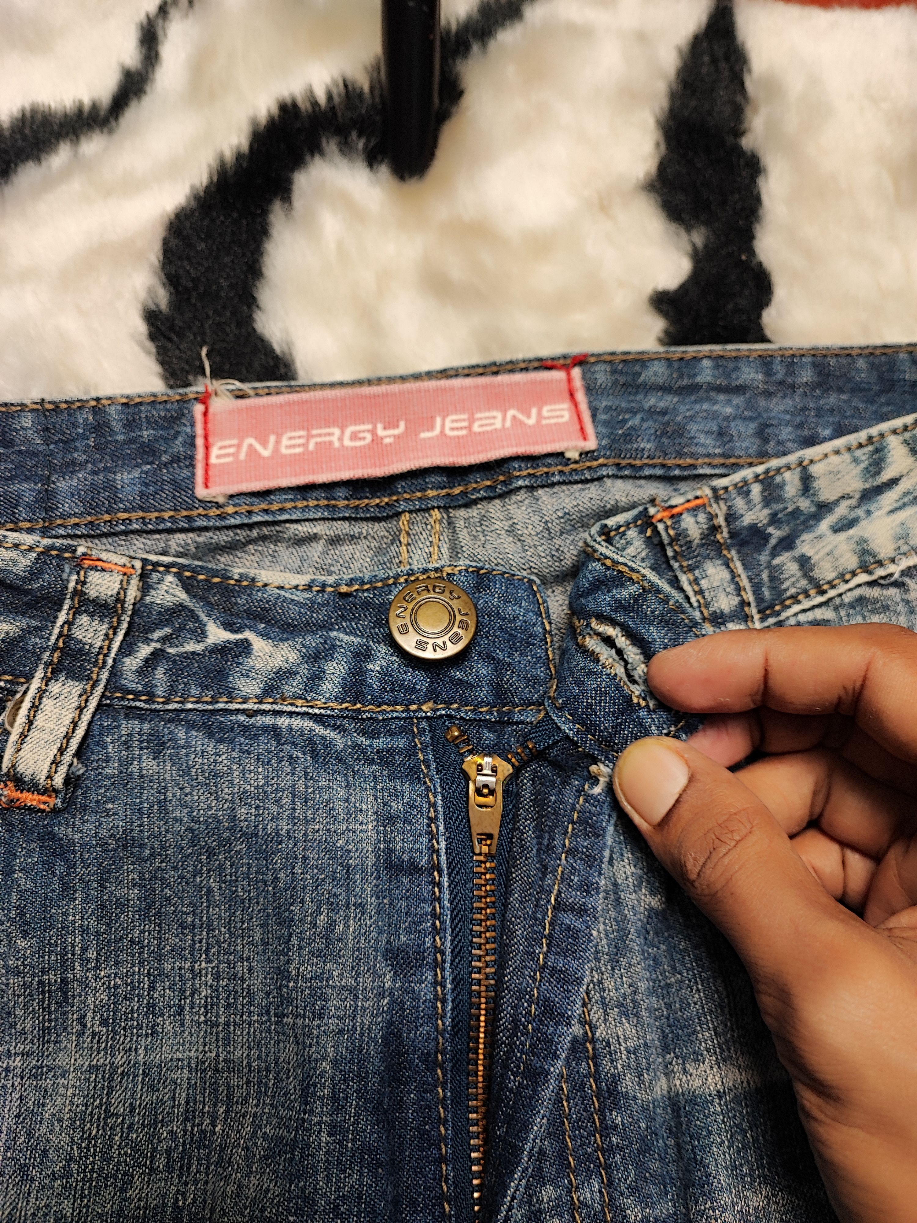 Japanese Brand × Vintage Flare Bootcut Denim by Energy Size US 34 / EU 50 - 8 Thumbnail