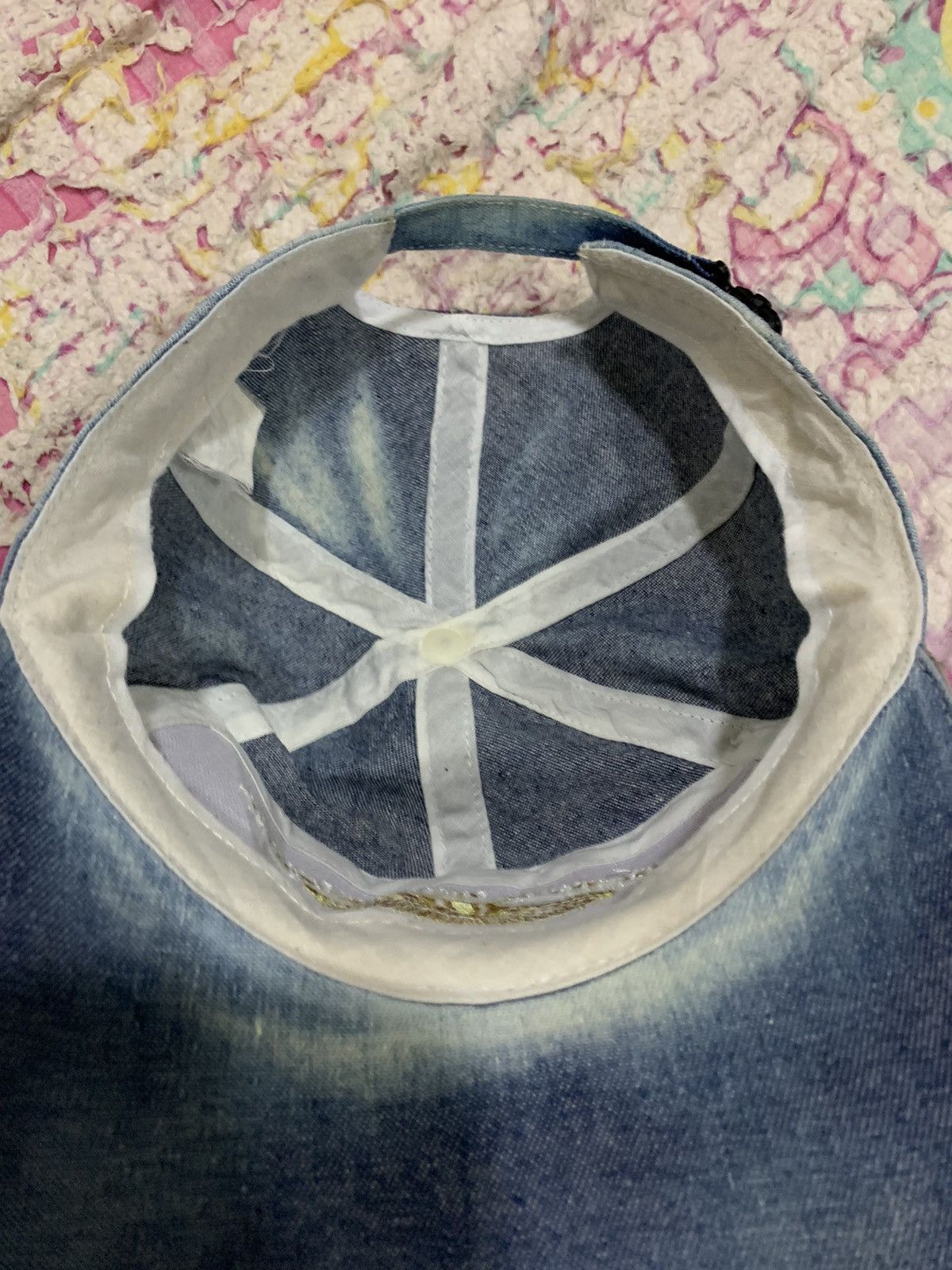 Vintage Denim Baseball Cap United Air Force Academy Faded Size ONE SIZE - 9 Thumbnail