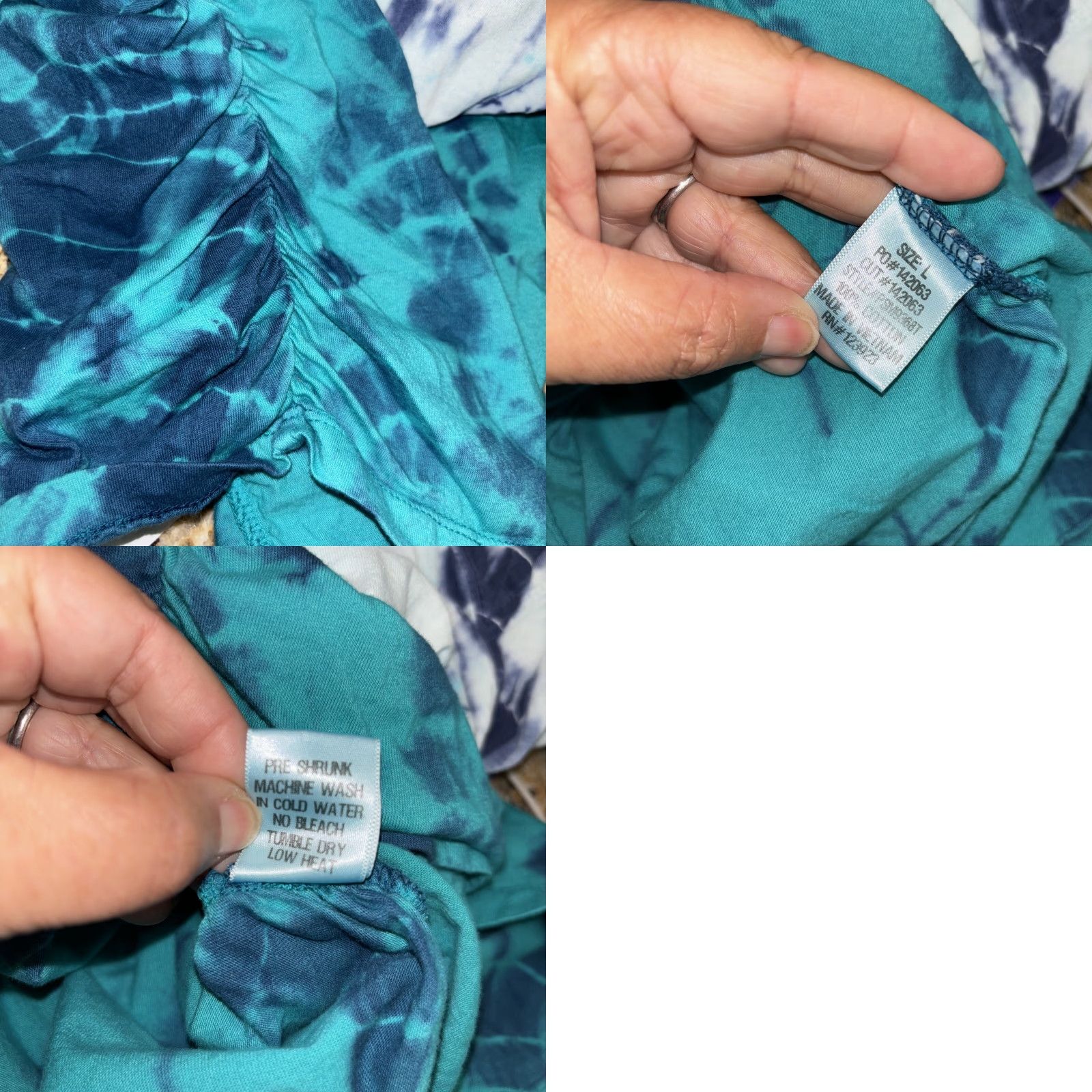 Vintage VINTAGE Mindset Tie-Dye Top? (No; original is not vintage) Size L / US 10 / IT 46 - 8 Thumbnail