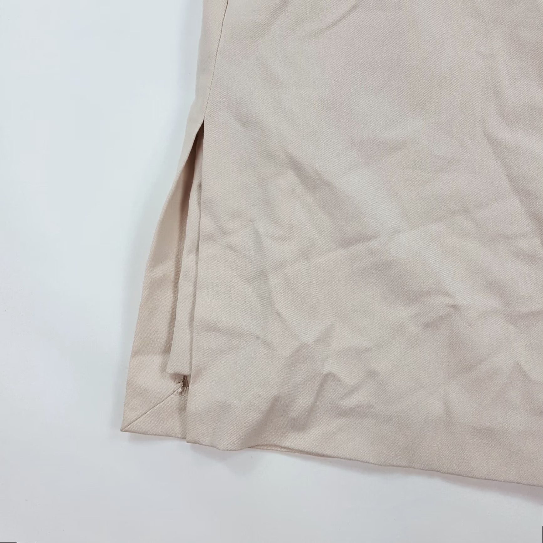 Vintage VINTAGE Teháma Beige Mini Skort Women 14 Skirt Athletic Tennis Golf Short Pockets Beige 14 Womens Skort Size 25" / US 0 / IT 36 - 4 Thumbnail