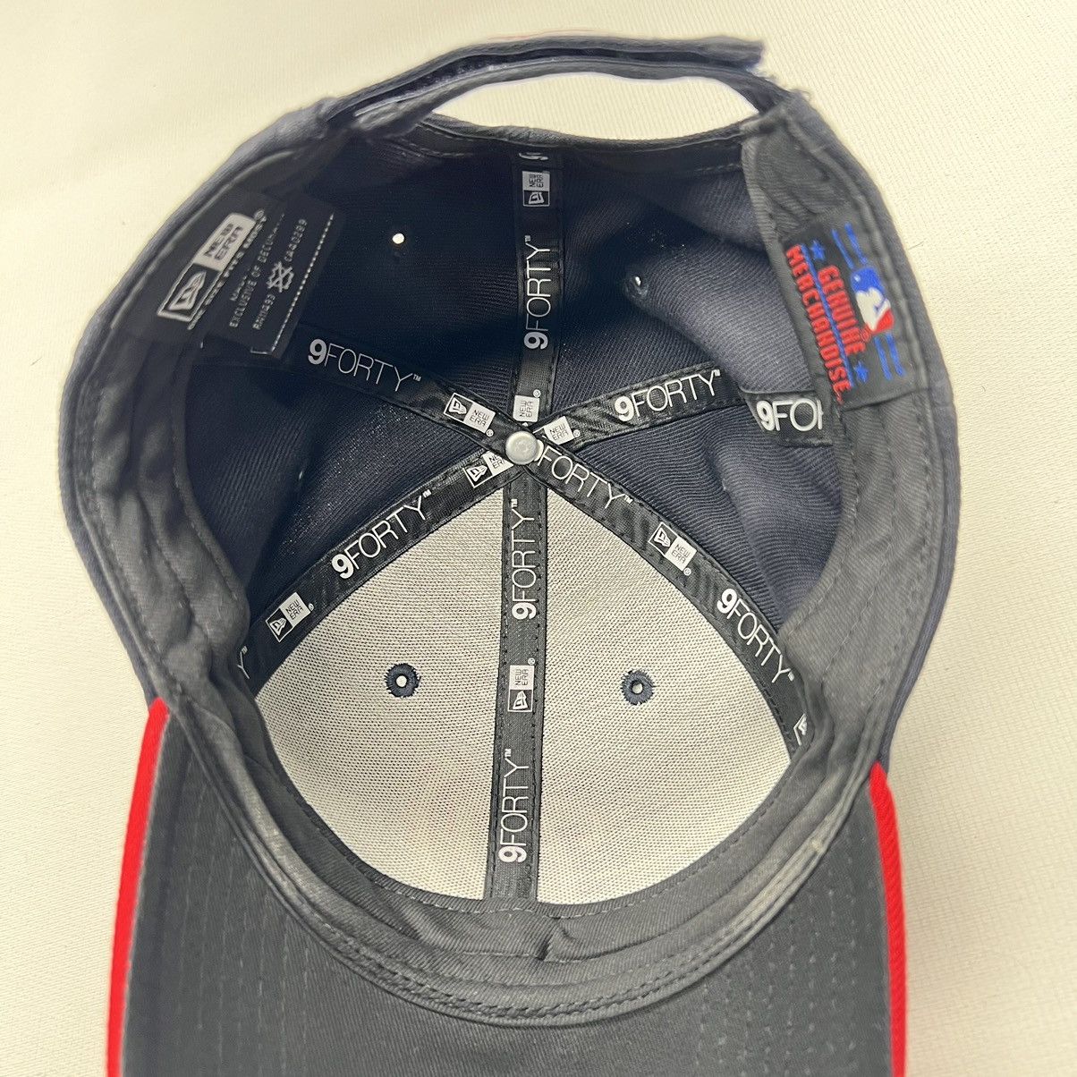 MLB Washington Nationals Hat New Era 9Forty MLB Baseball Cap Size ONE SIZE - 14 Thumbnail
