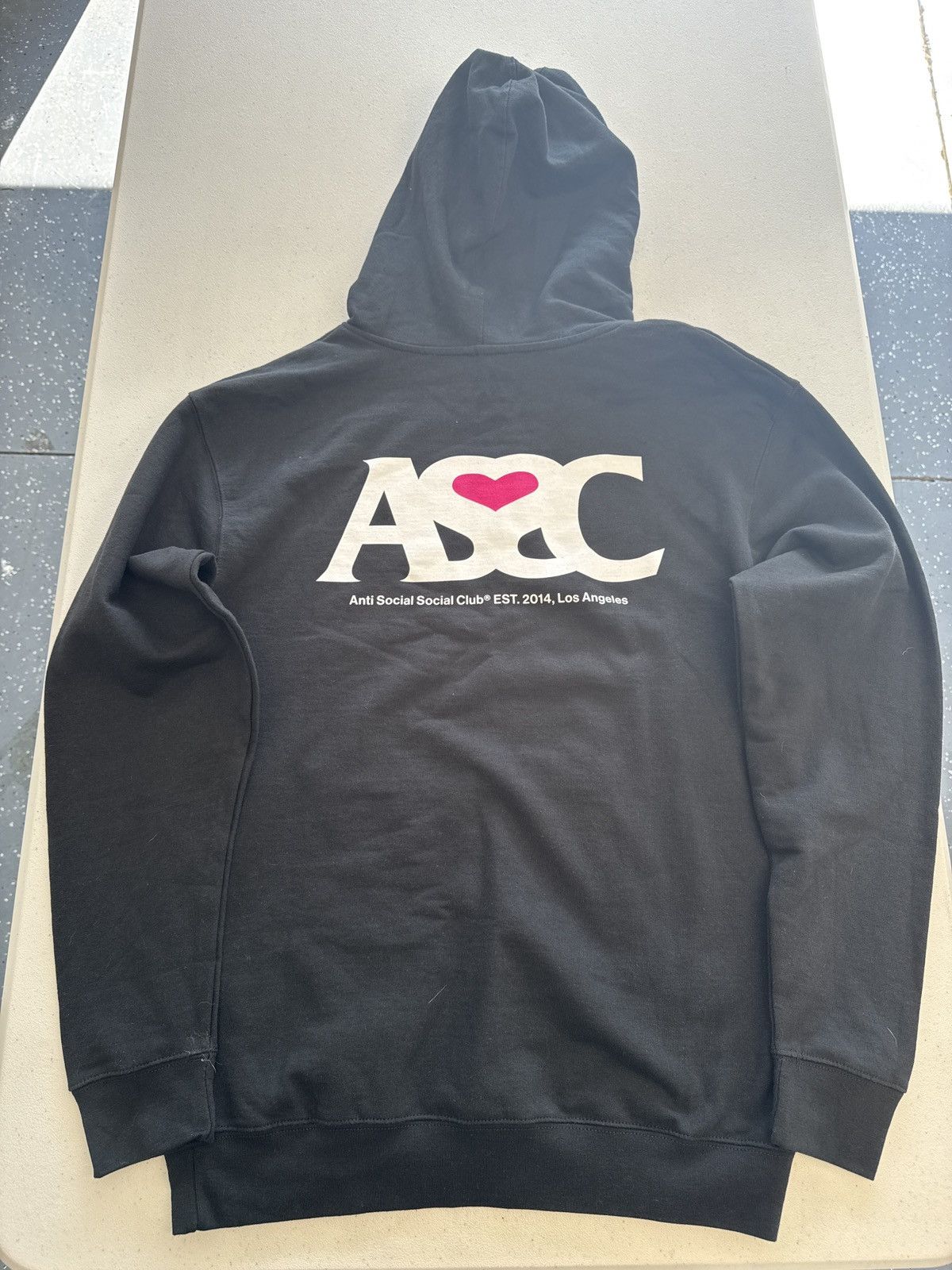 Anti Social Social Club ASSC negative space hoodie Size US M / EU 48-50 / 2 - 2 Thumbnail