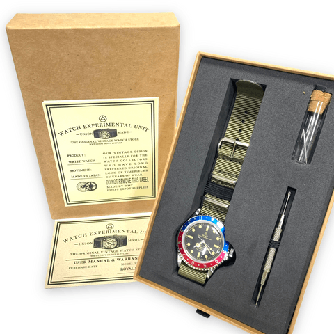 Other DS! WMT Royal Marine Pepsi Pilot Bezel Watch Size ONE SIZE - 1 Thumbnail