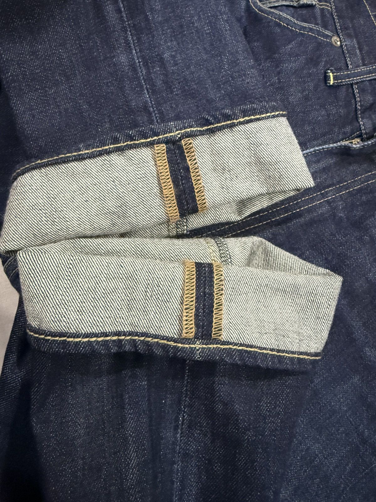 Bape a bathing ape big logo denim jeans Size US 36 / EU 52 - 5 Thumbnail