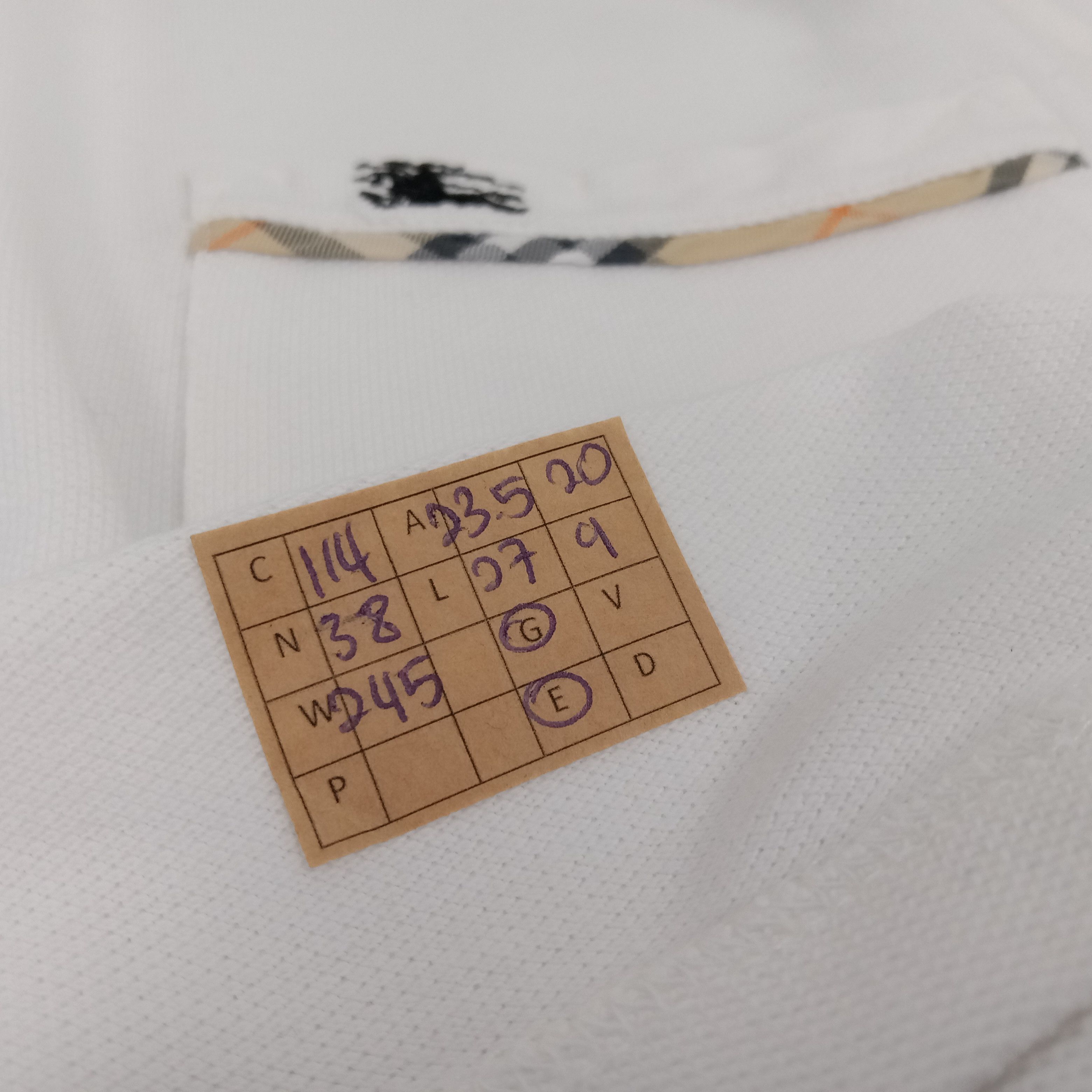 Burberry × Vintage Burberry London Nova Check Polos Size US XL / EU 56 / 4 - 9 Thumbnail