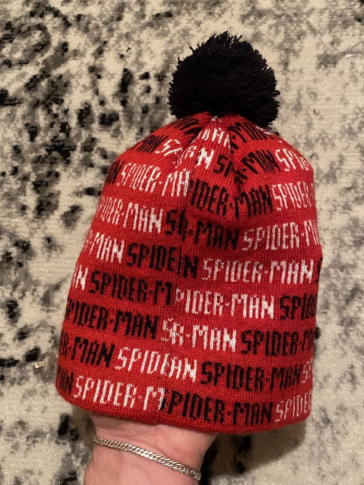 Japanese Brand × Vintage Vintage Spider Man Y2K Hat Size ONE SIZE - 5 Thumbnail