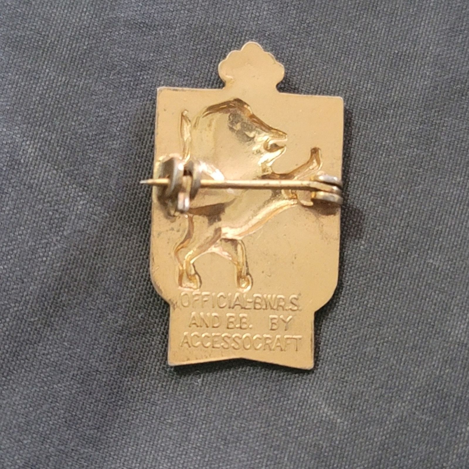 The Unbranded Brand Vtg WWII British War Relief Dieu Et Mon Droit Lapel Pin Size ONE SIZE - 2 Thumbnail