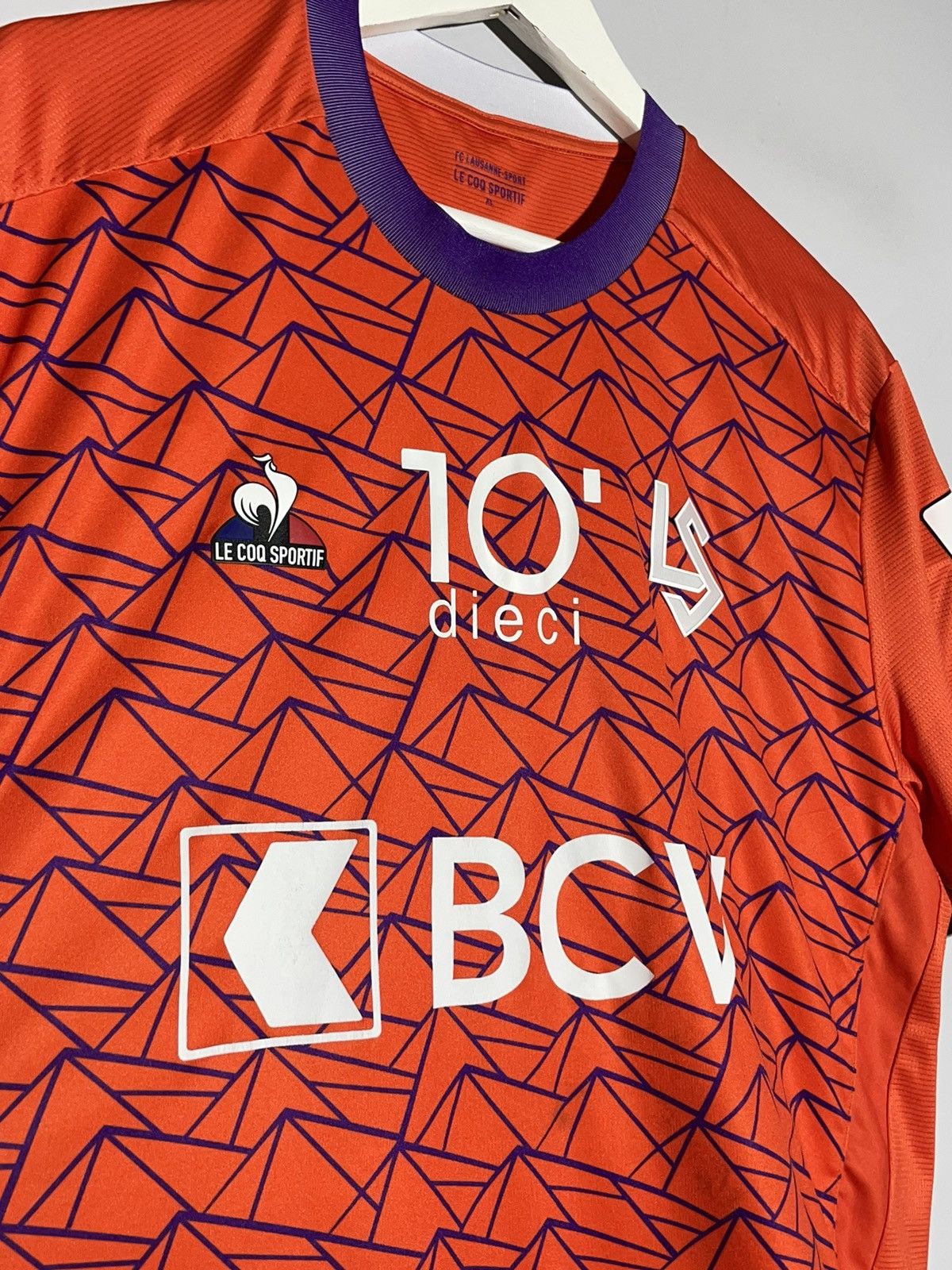 Le Coq Sportif Lausanne Sport Le Coq Sportif 2023/24 Away Football Shirt Size US XL / EU 56 / 4 - 3 Thumbnail