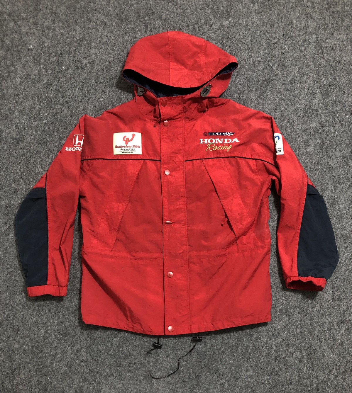 Honda Vintage Honda Racing CART Jacket Budweiser Size US XL / EU 56 / 4 - 2 Thumbnail