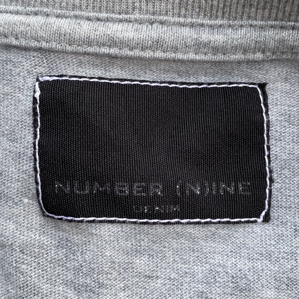 Number (N)ine Number (N)Ine Denim Box Logo Spellout Number (N)Ine Shirt Size US S / EU 44-46 / 1 - 11 Thumbnail