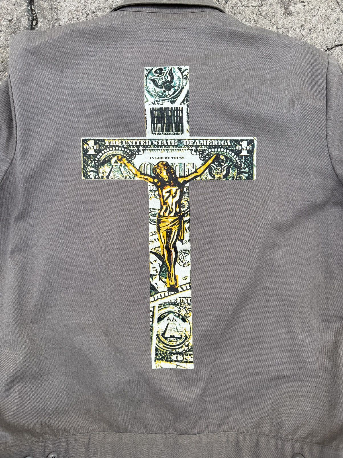 Supreme 'Dead Kennedys' work jacket - Grey Size M