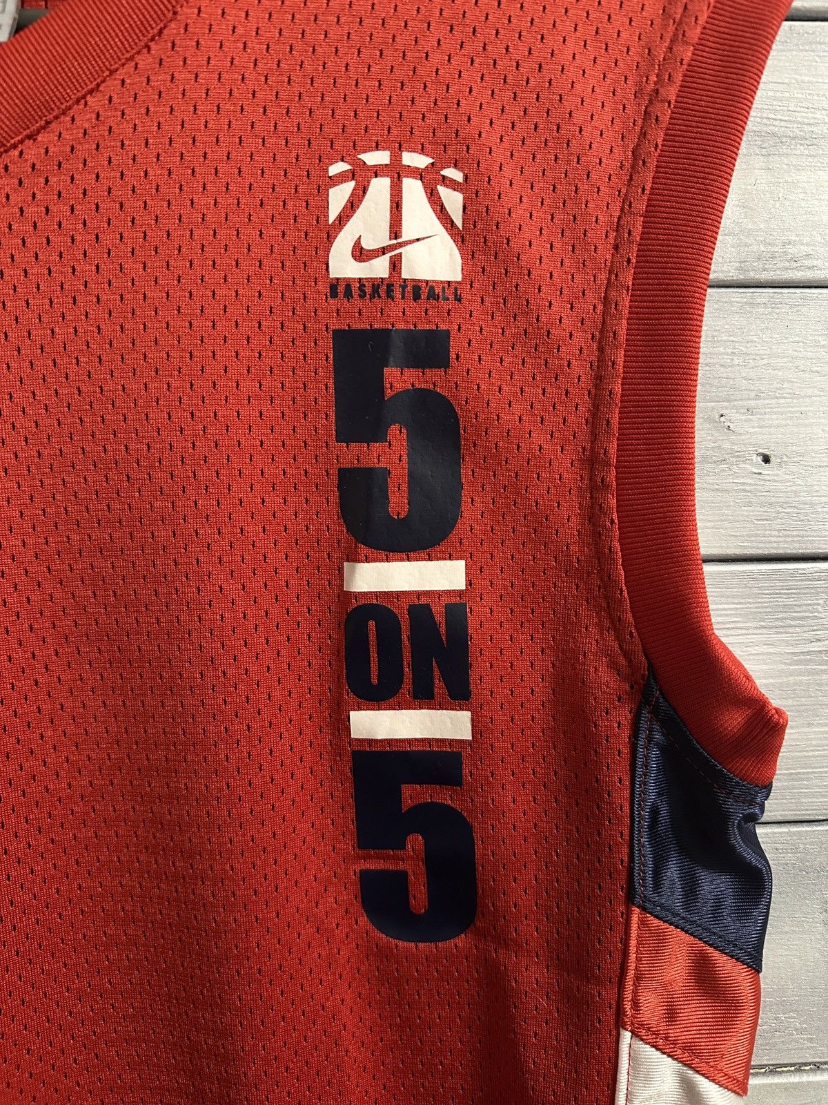 Vintage Rare Vintage Tee Nike Basketball Y2K Swoosh Drill. Size US S / EU 44-46 / 1 - 2 Thumbnail