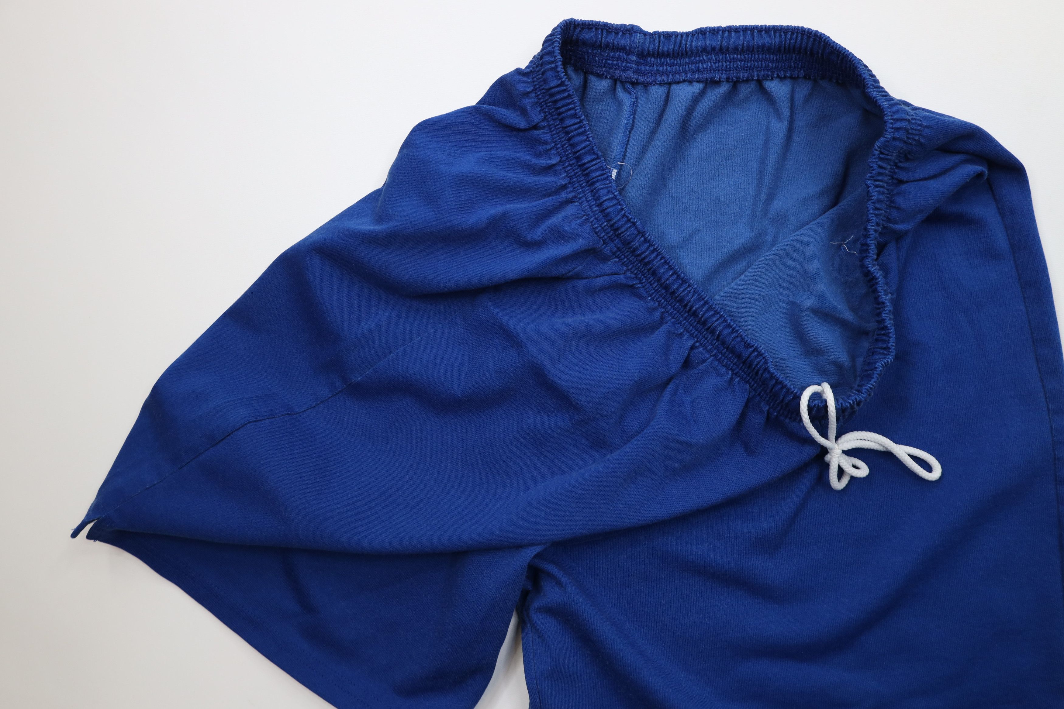 Champion Vintage 90s Champion Logo Above Knee Shorts Royal Blue Size US 36 / EU 52 - 6 Thumbnail