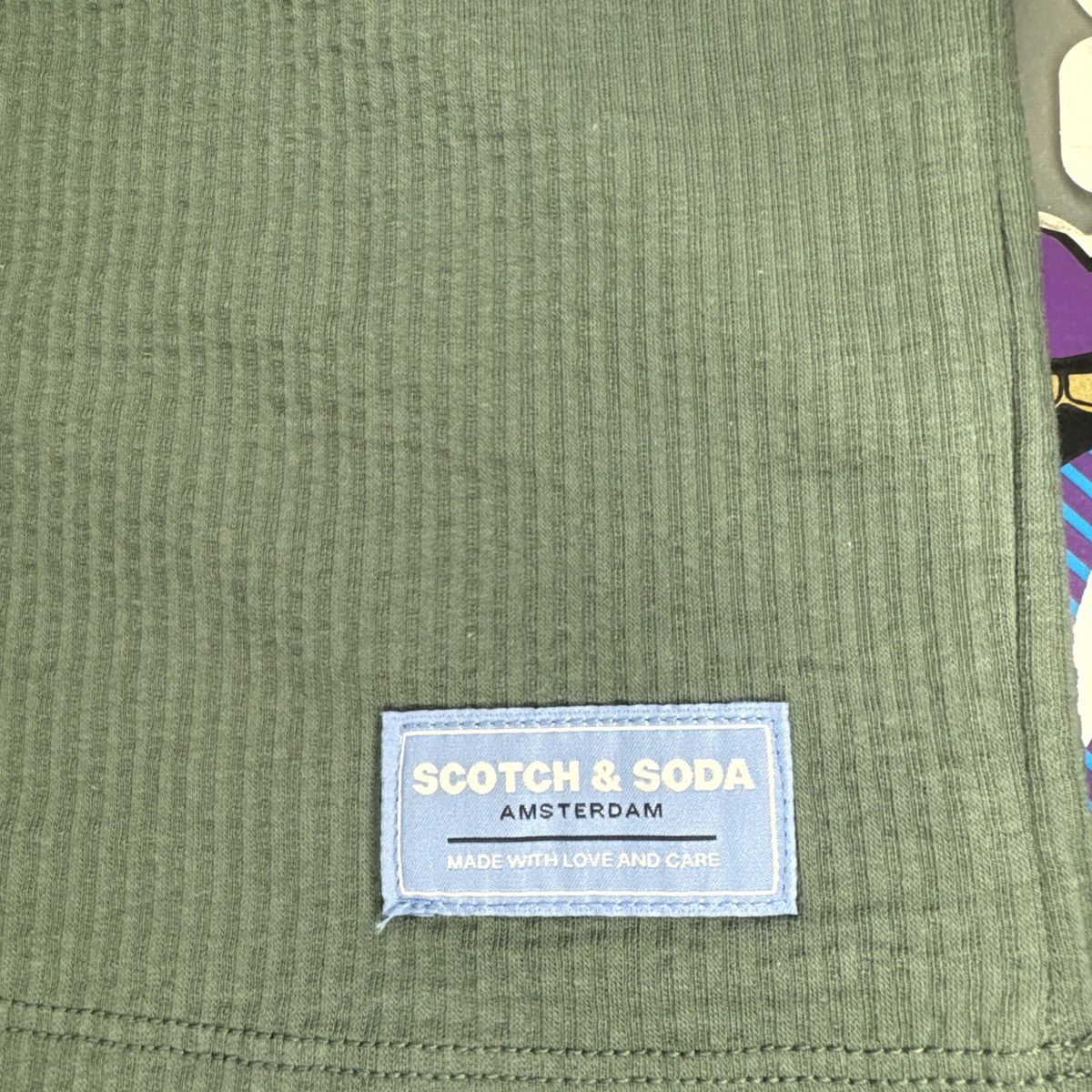 Scotch & Soda Scotch & Soda Amsterdam Men’s Short Sleeve Tee Green XL Size US XL / EU 56 / 4 - 2 Thumbnail