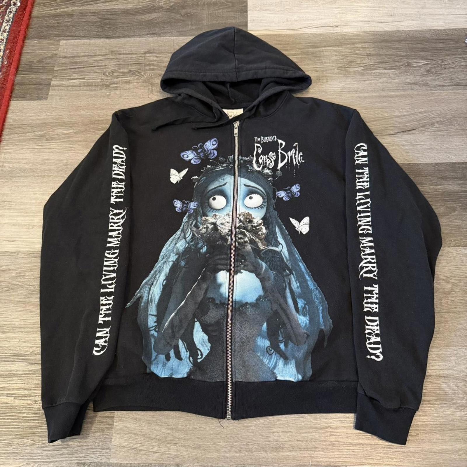 Disney corpse bride zip up hoodie 2022 M Size US M / EU 48-50 / 2 - 2 Thumbnail