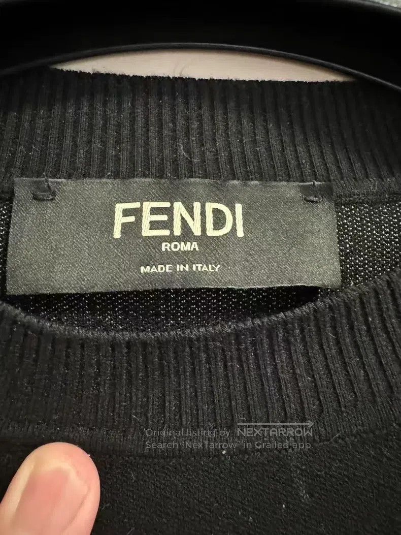Fendi Fendi Round Neck Sweater Size US S / EU 44-46 / 1 - 3 Thumbnail