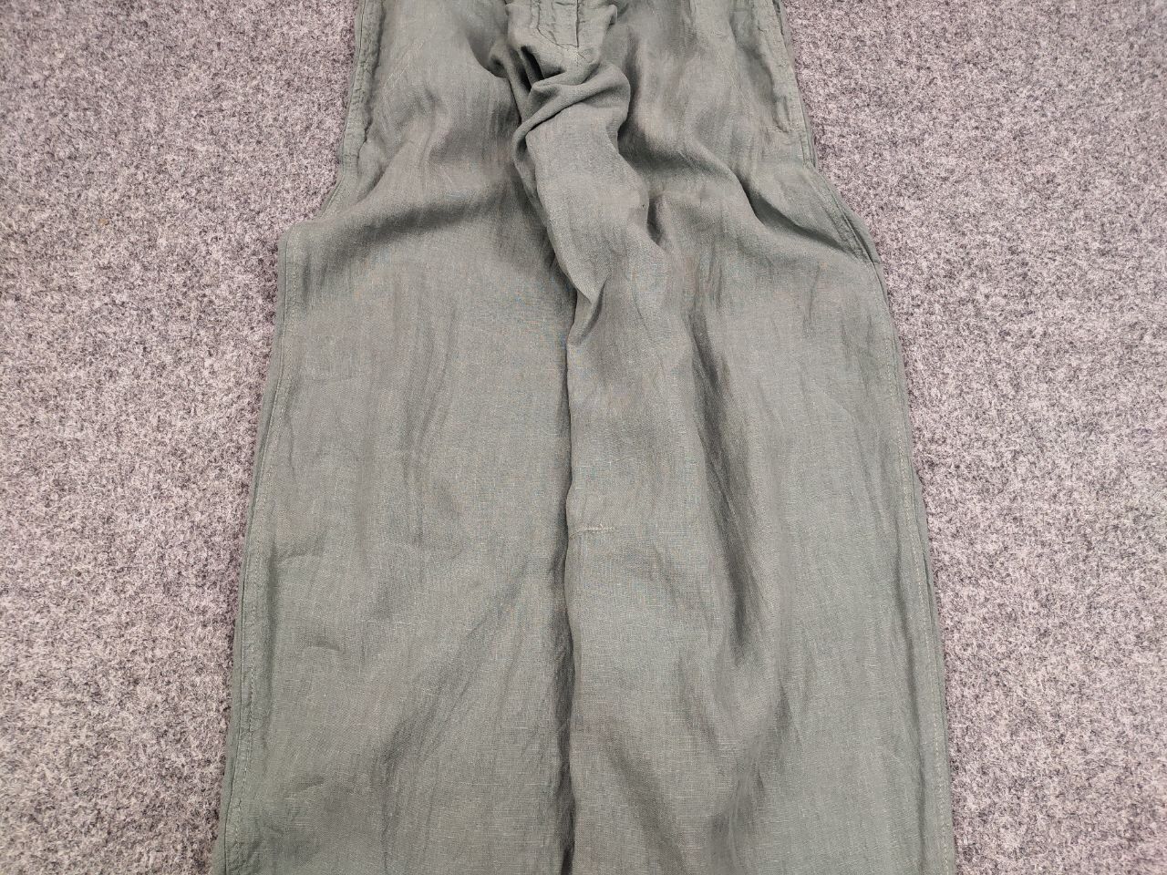 OSKA Oska Germany Design Linen pistachio color Light Baggy Pants Size 32" / US 10 / IT 46 - 8 Thumbnail