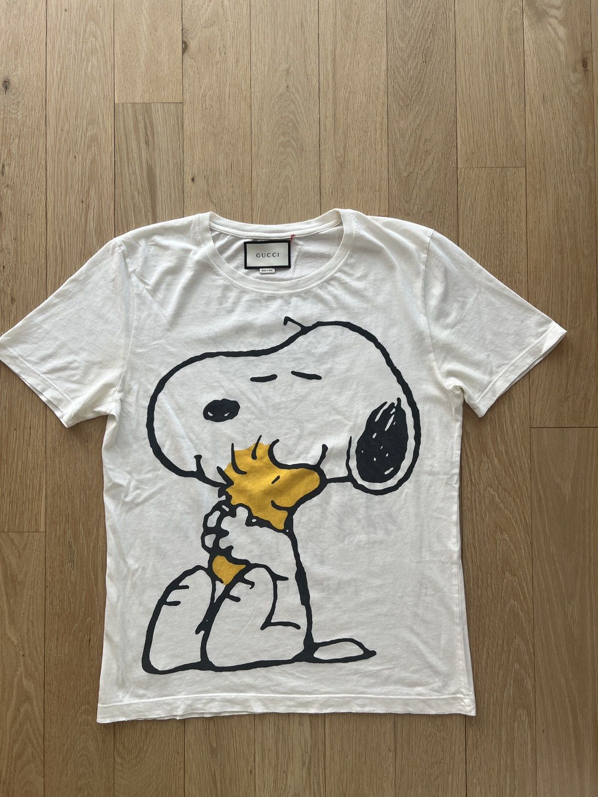 Gucci × Peanuts Snoopy tshirt Size US L / EU 52-54 / 3 - 1 Thumbnail