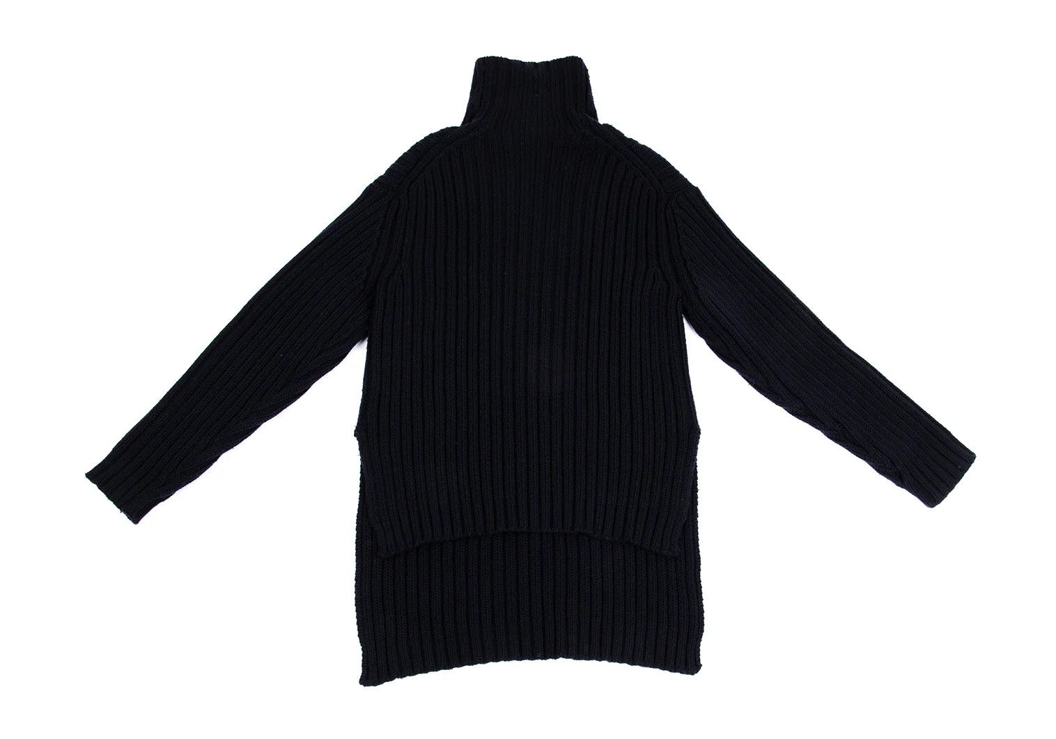 Yohji Yamamoto Yohji Yamamoto Wool Turtleneck Sweater Navy M Size US M / EU 48-50 / 2 - 9 Thumbnail