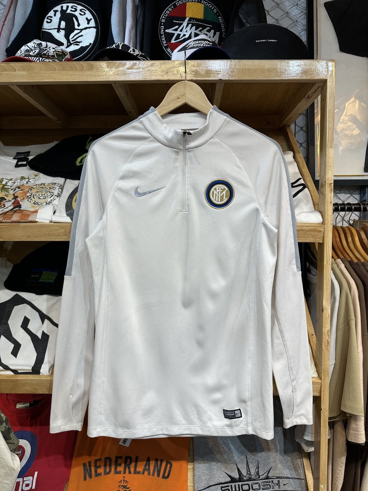 Nike Inter Milan 2016-17 Nike Training Drill Top Size US S / EU 44-46 / 1 - 1 Thumbnail
